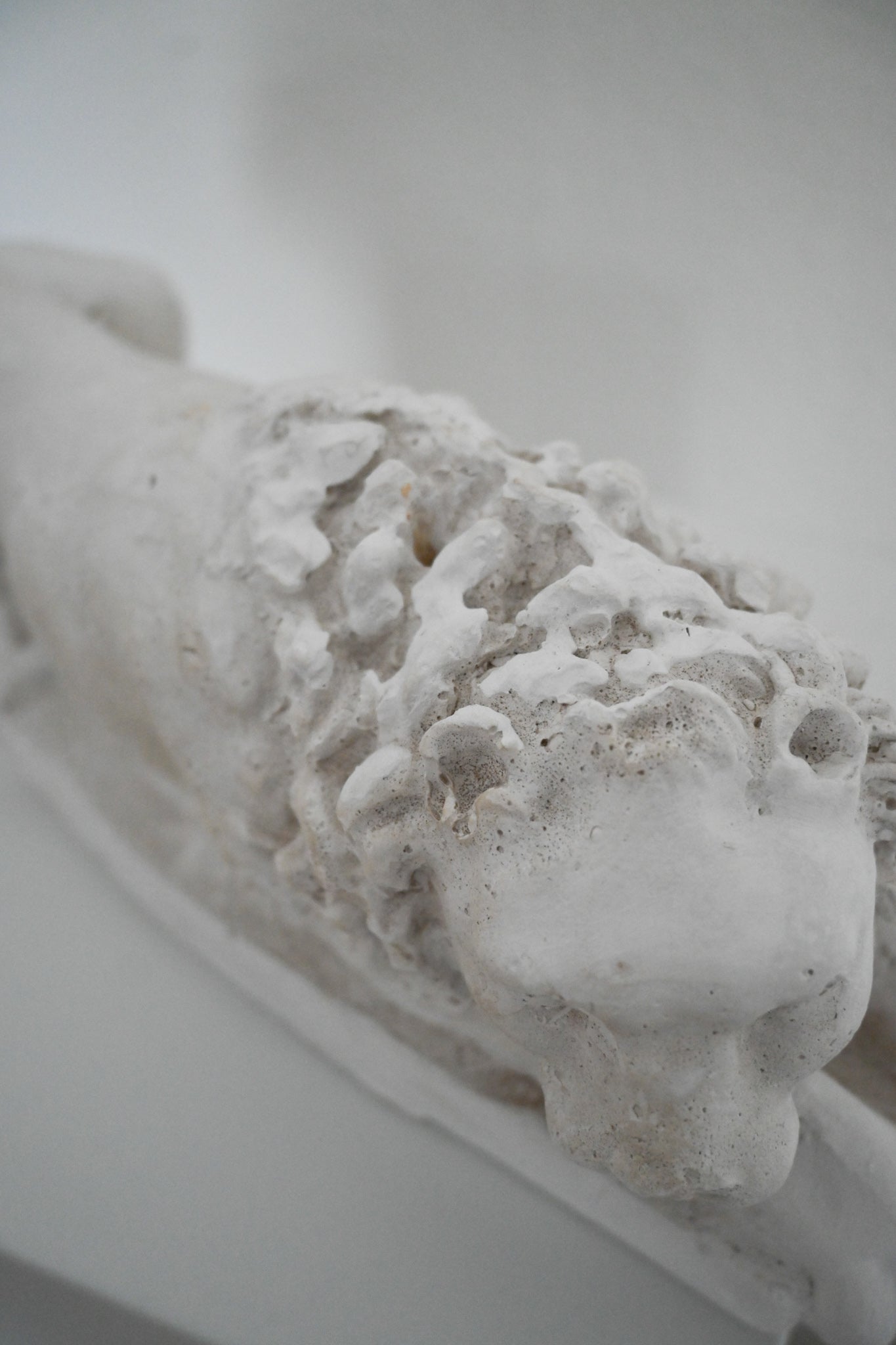 Skulptur Lejon