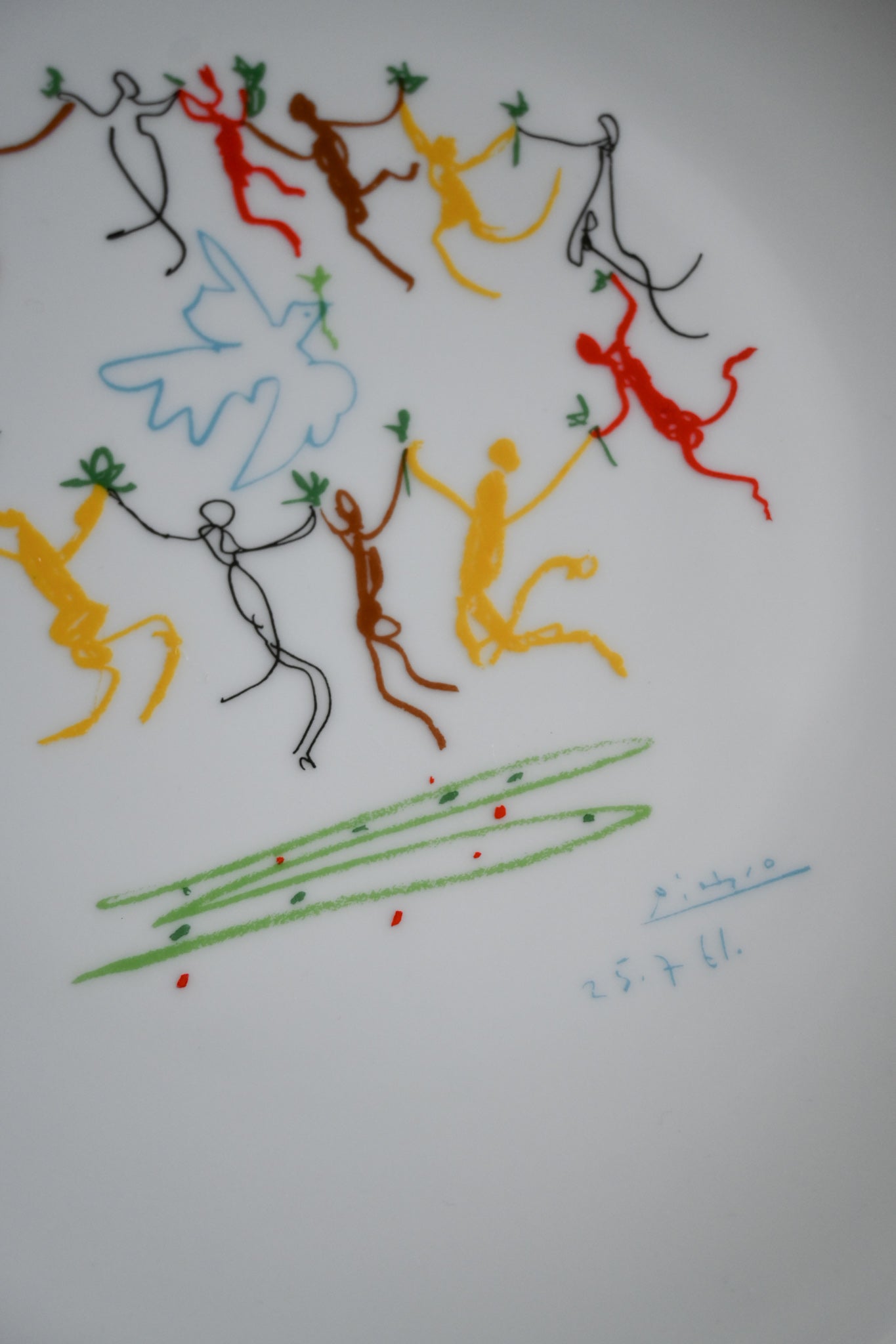 Tallrik Picasso "World of peace"