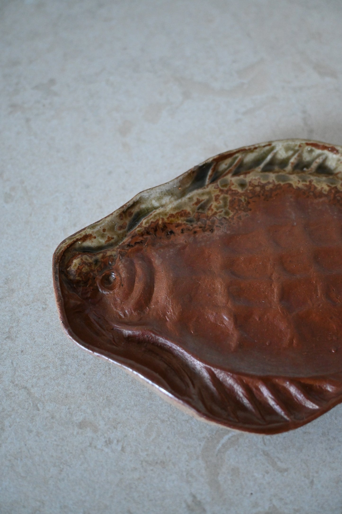 Keramikfat Fisk