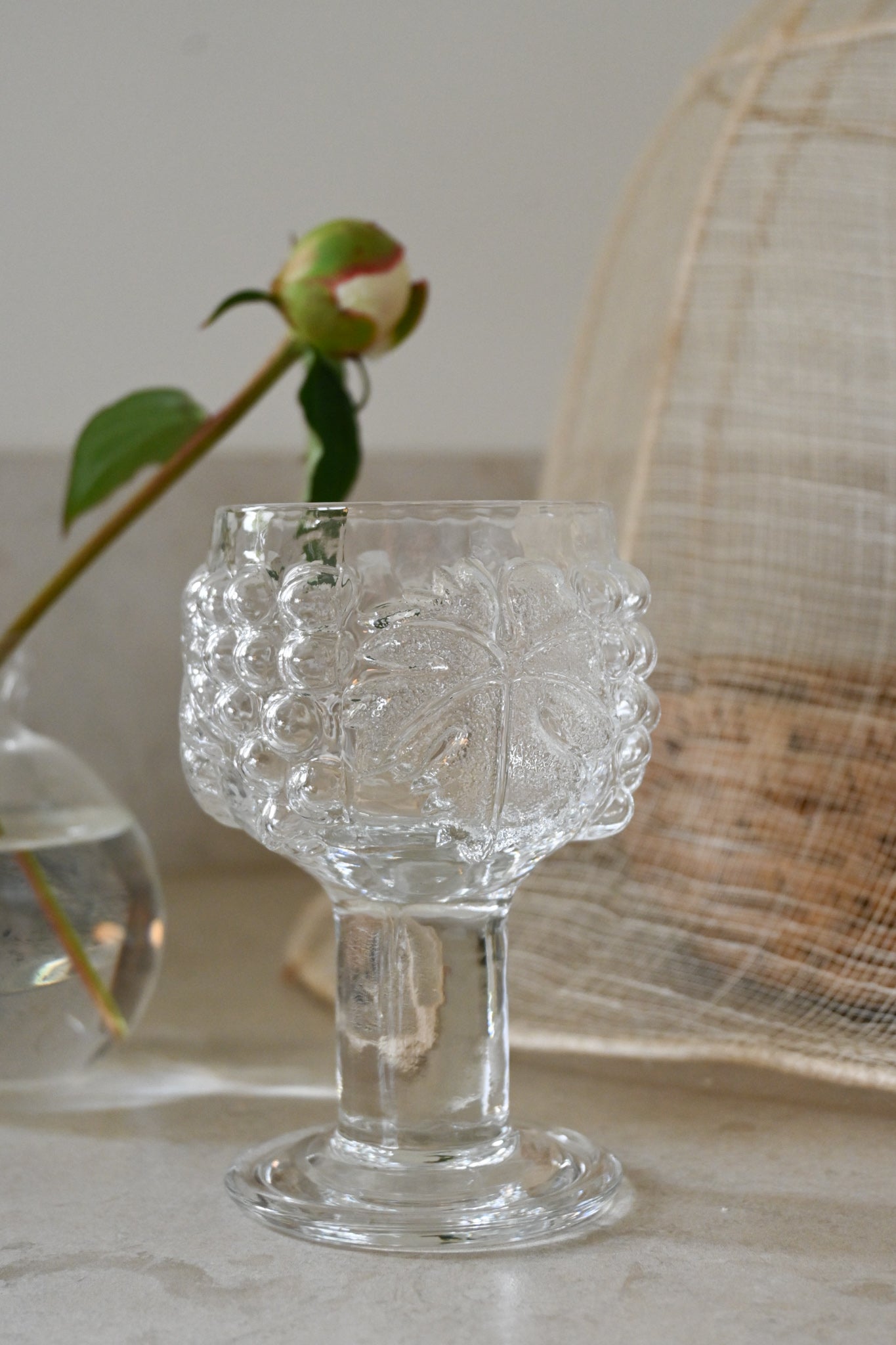 6 Vinglas Skruf Glasbruk "Provence"