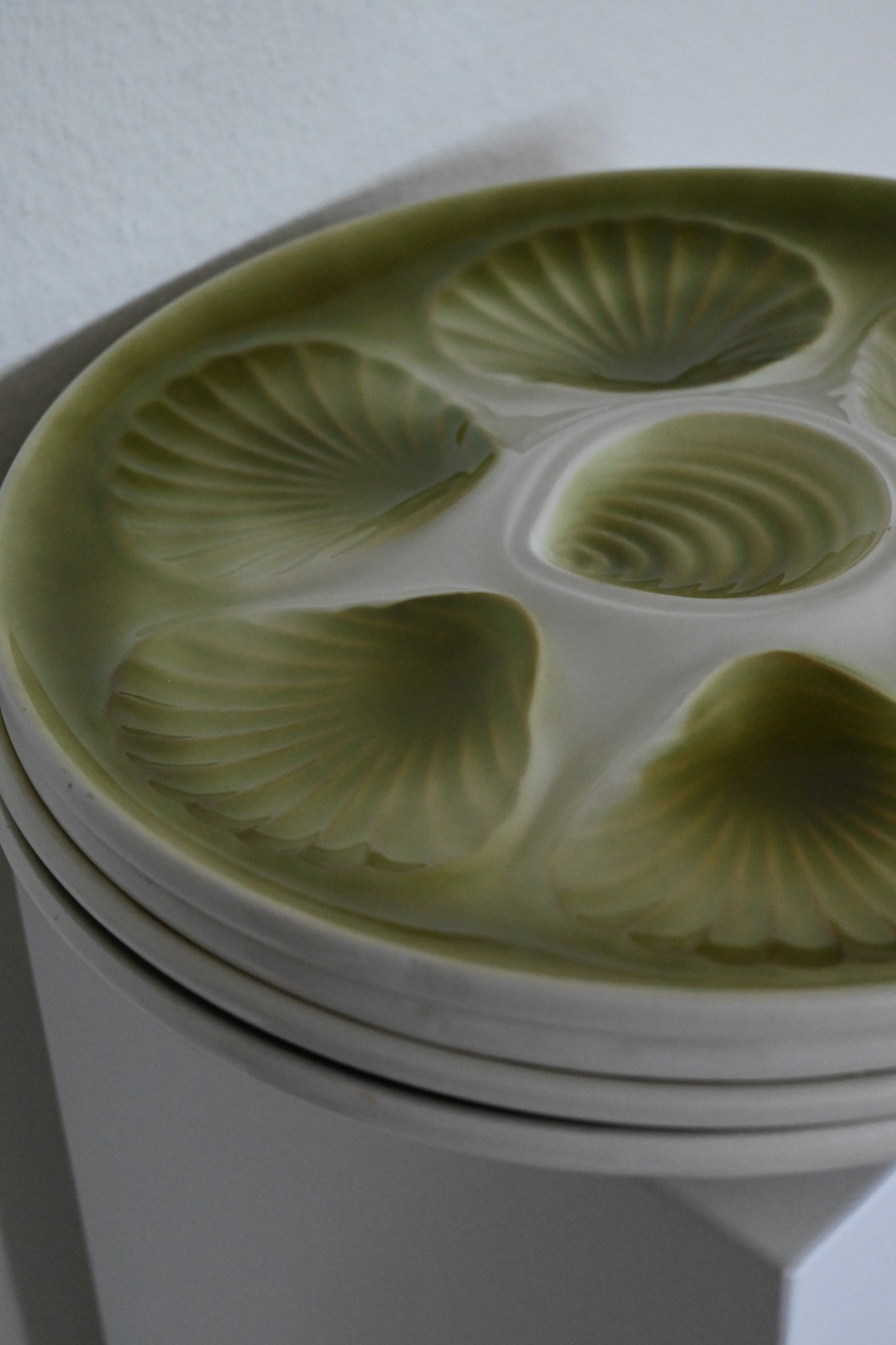 Skaldjurstallrik Grön