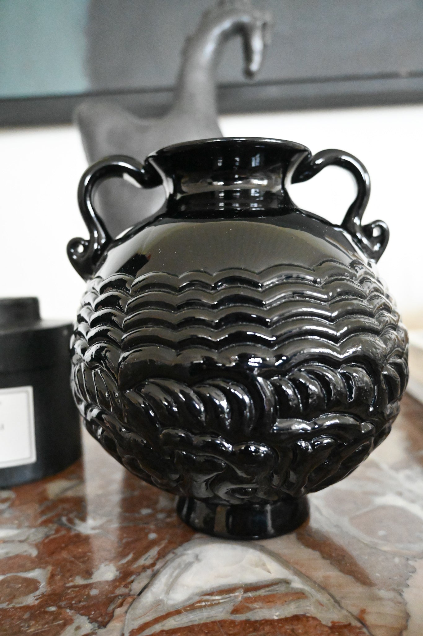 Glasvas Edvin Ollers