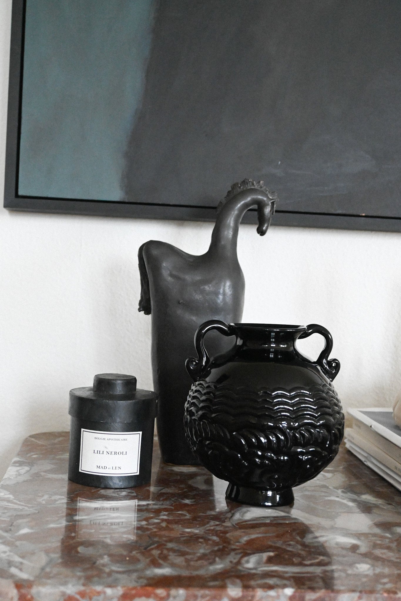 Glasvas Edvin Ollers