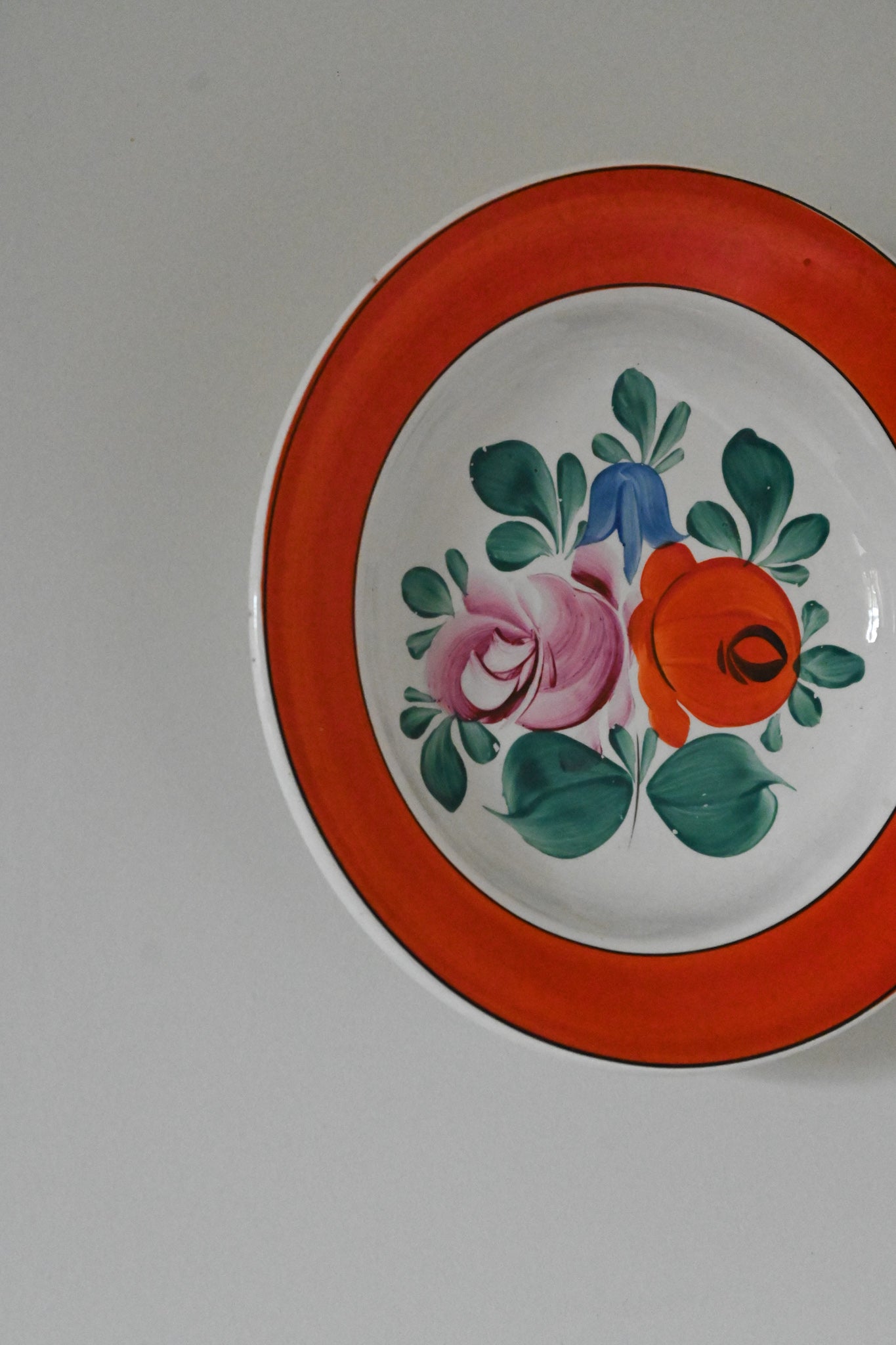 Väggtallrik Ungersk Folk Art