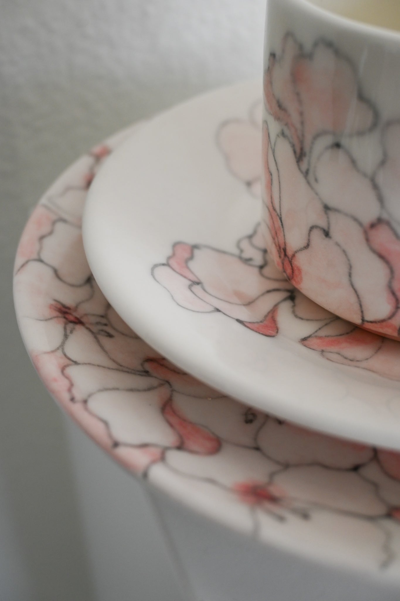 Tekopp med fat & assiett Firma Svenskt Tenn