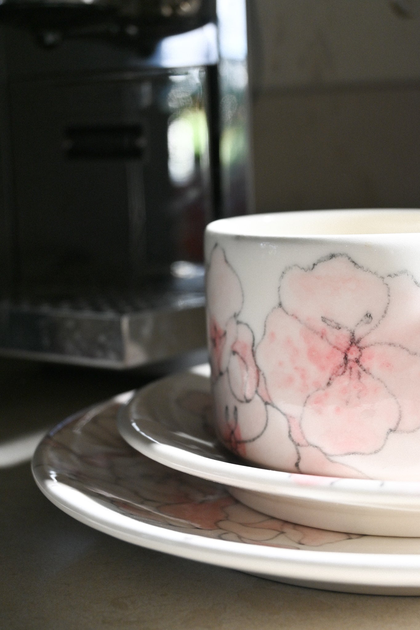 Tekopp med fat & assiett Firma Svenskt Tenn