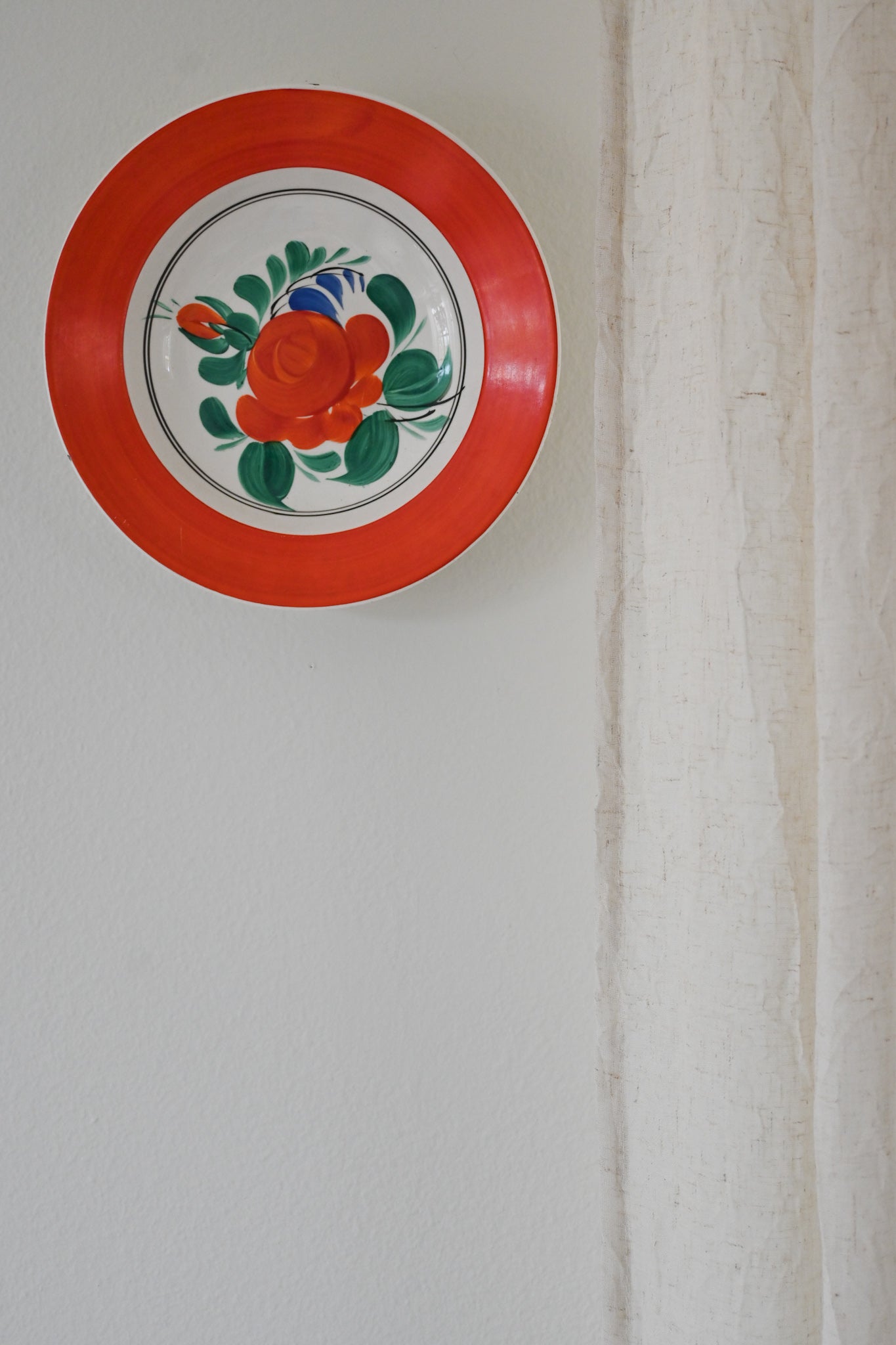 Väggtallrik Ungersk Folk Art