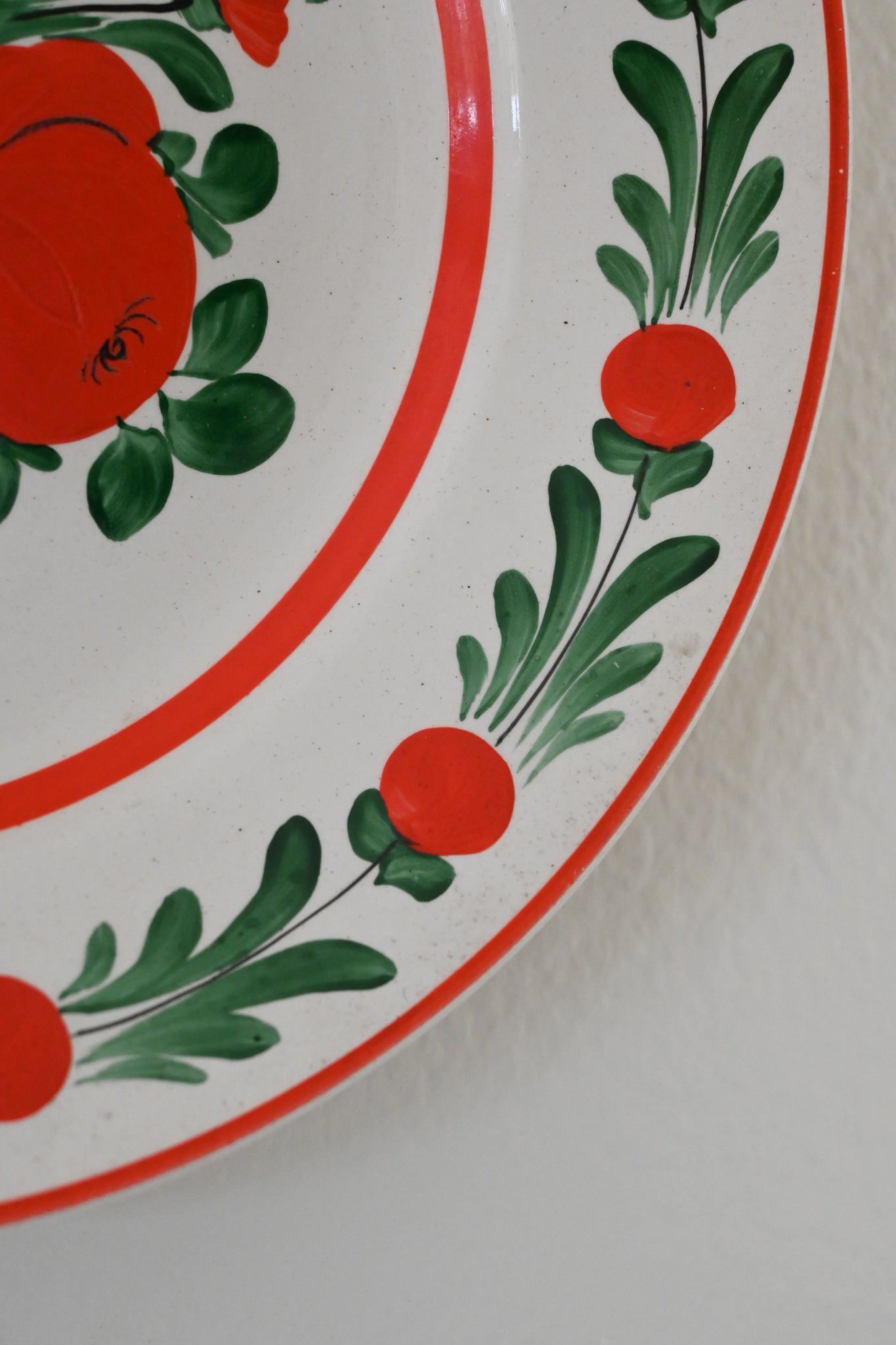 Väggtallrik Ungersk Folk Art