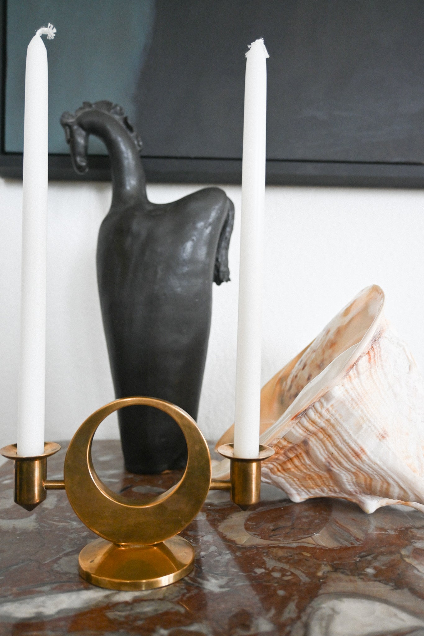 Ljusstake Mässing Arthur Pe Kolbäck