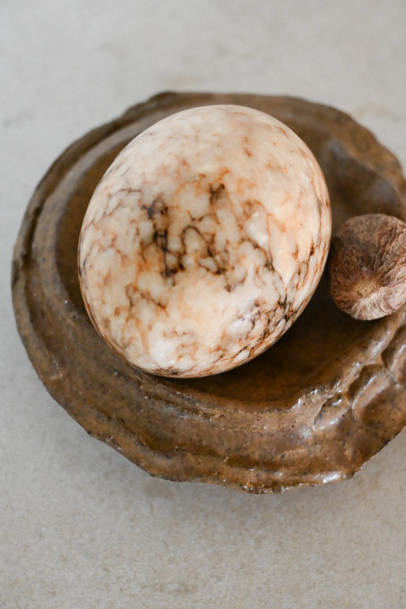 Dekorationsägg Sten