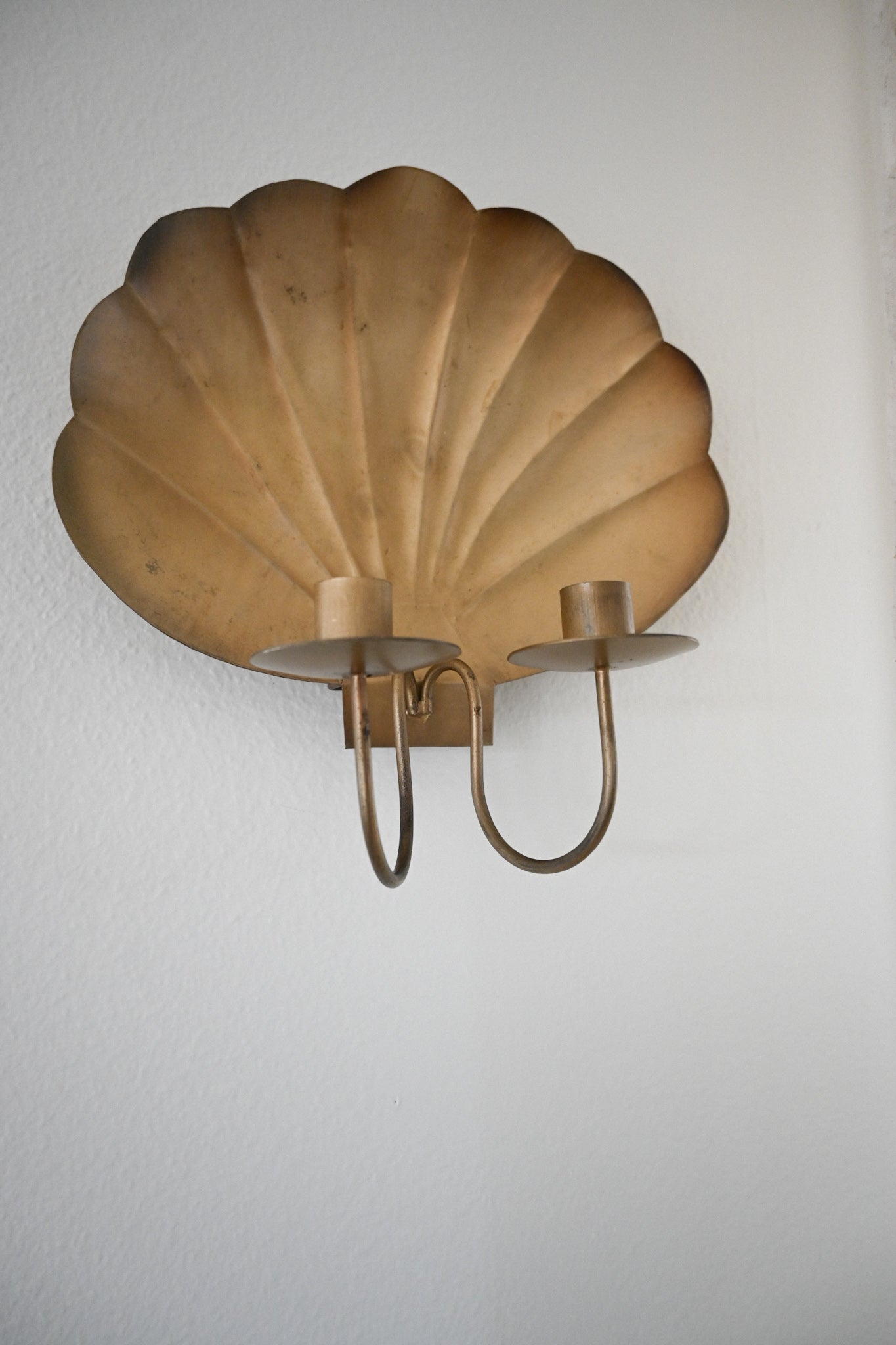 Väggljusstake Snäcka