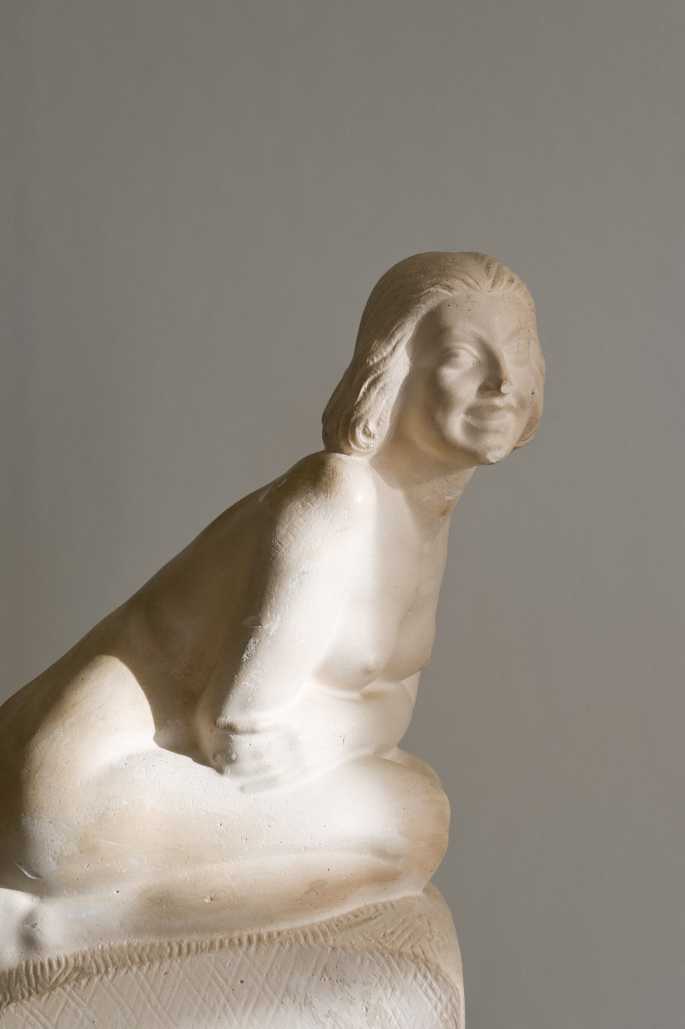 Skulptur " En solstund"