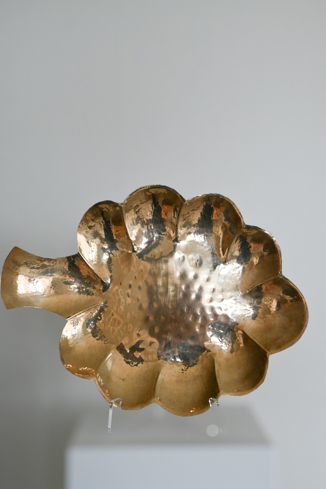 Väggtallrik Mässing