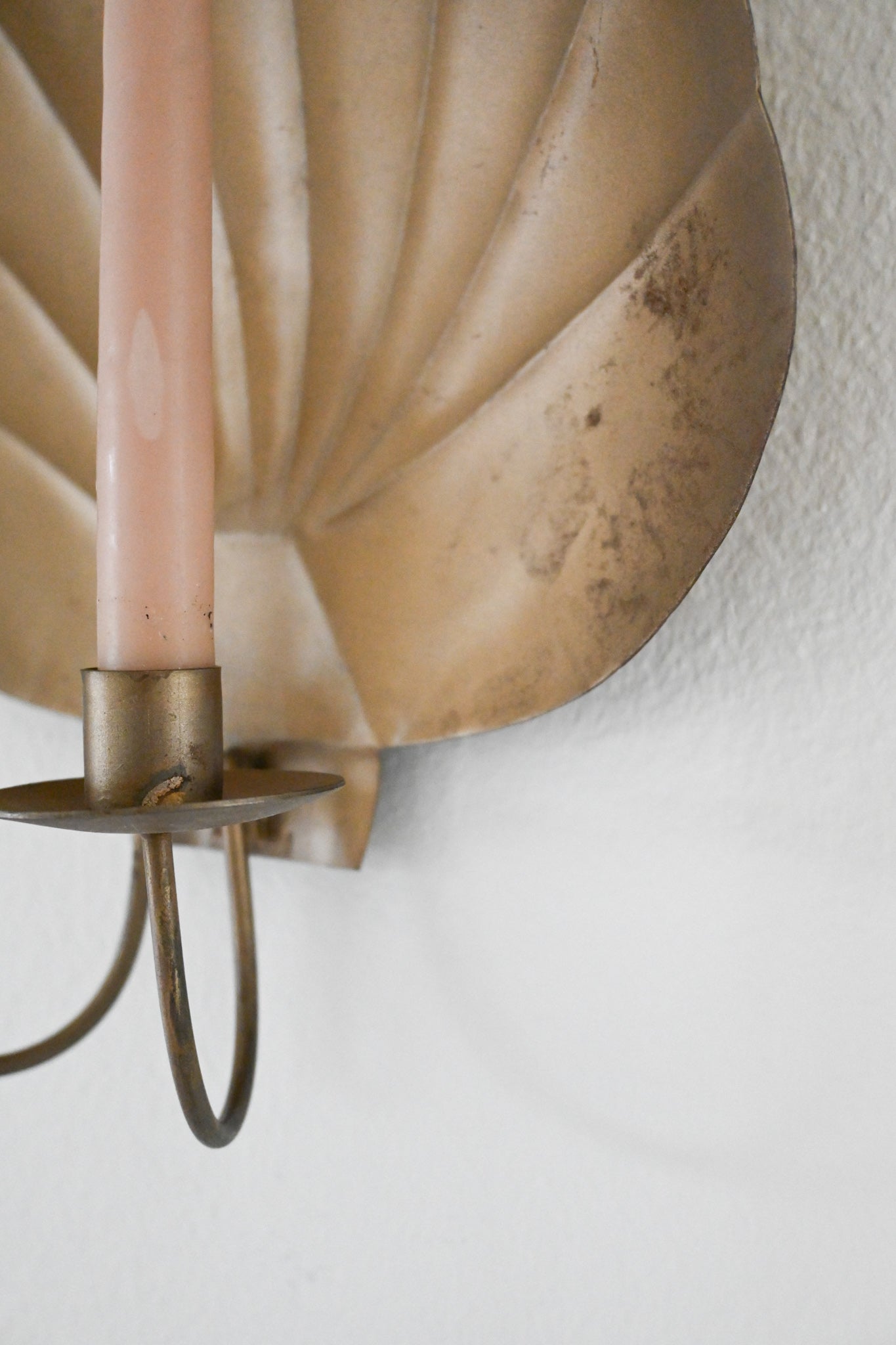 Väggljusstake Snäcka