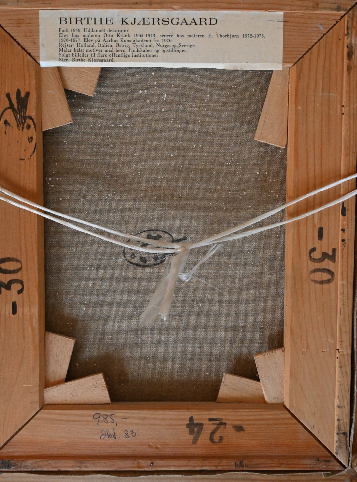 Tavla Birthe Kjaersgaard