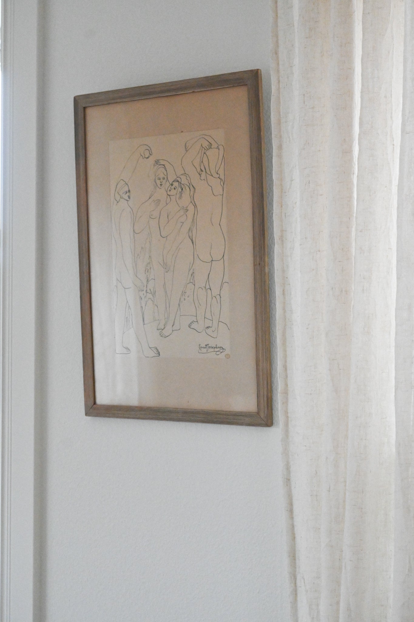 Litografi Ernst E Josephson