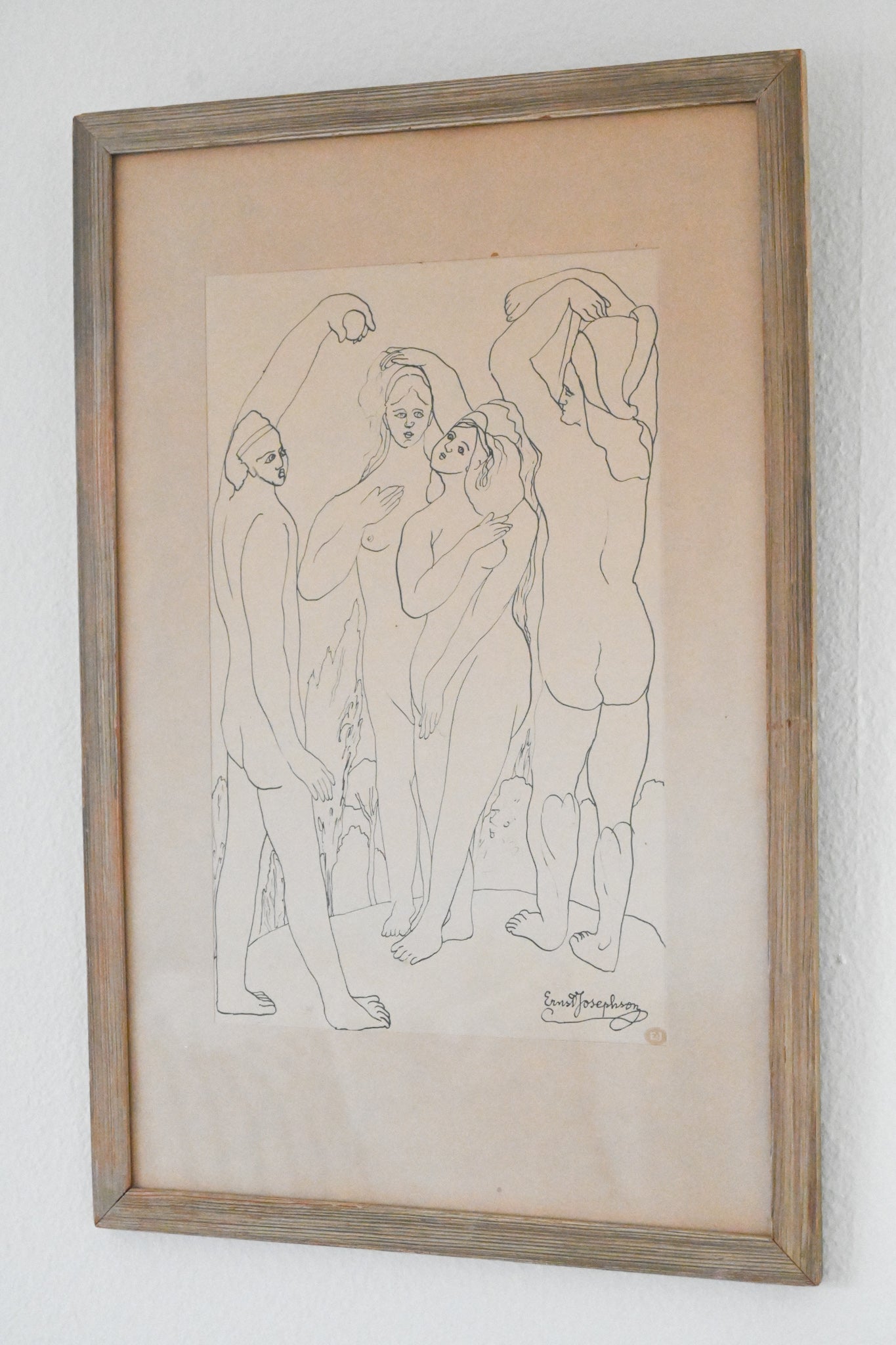 Litografi Ernst E Josephson