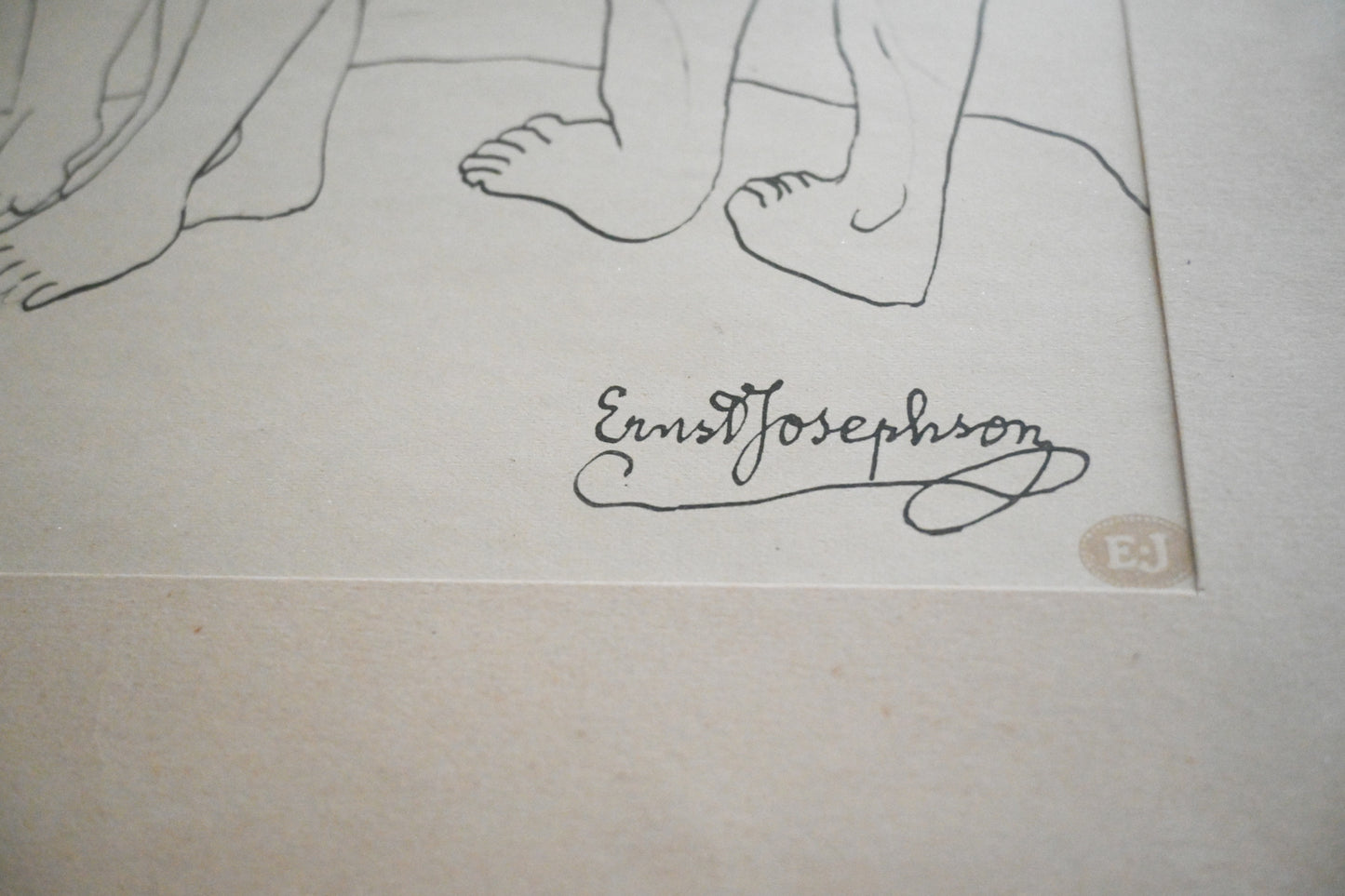 Litografi Ernst E Josephson