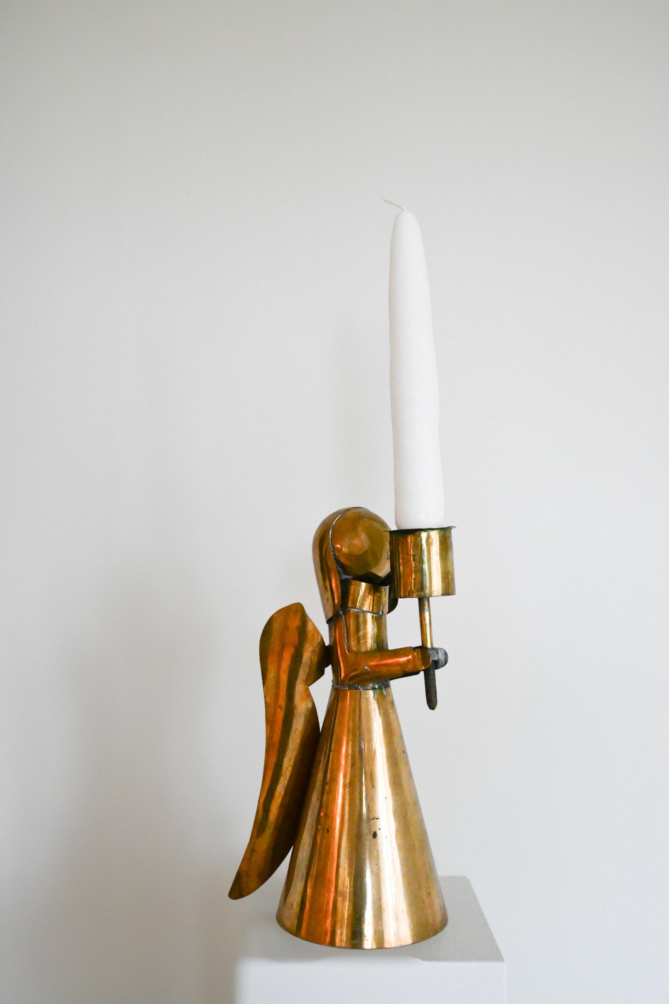 Ljusstake Skyddsängel  Stor