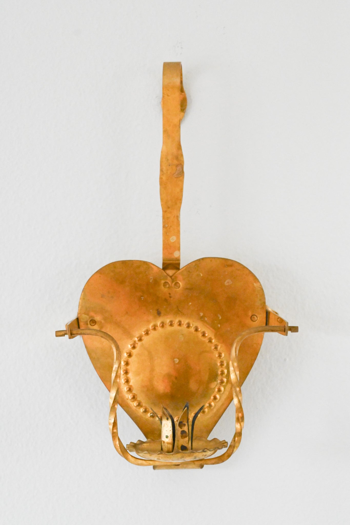 Väggljusstake Mässing