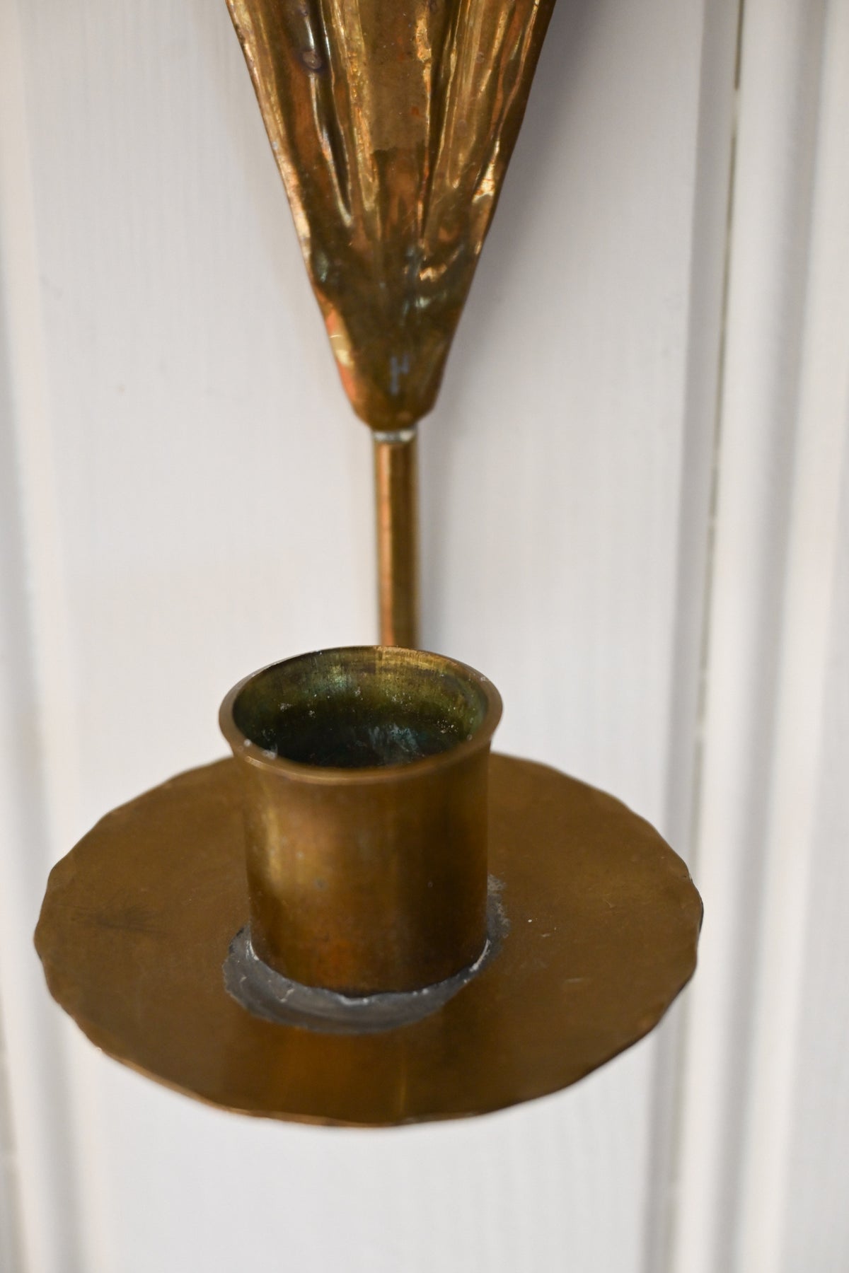 Väggljusstake Mässing