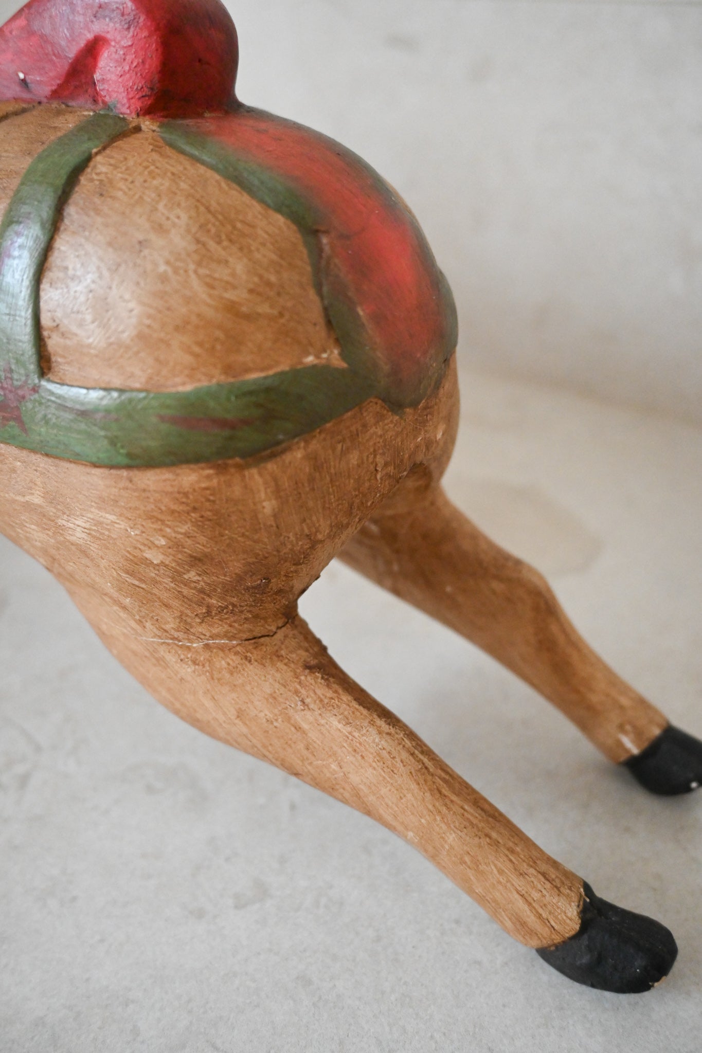 Skulptur Snidat Trä