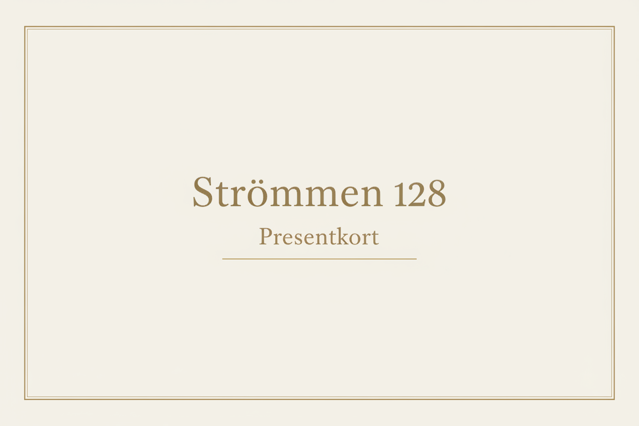 Strömmen 128 Presentkort