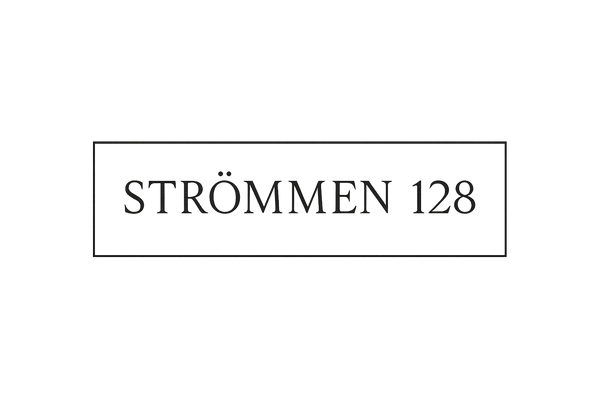STRÖMMEN 128 Logo - With Thin Border
