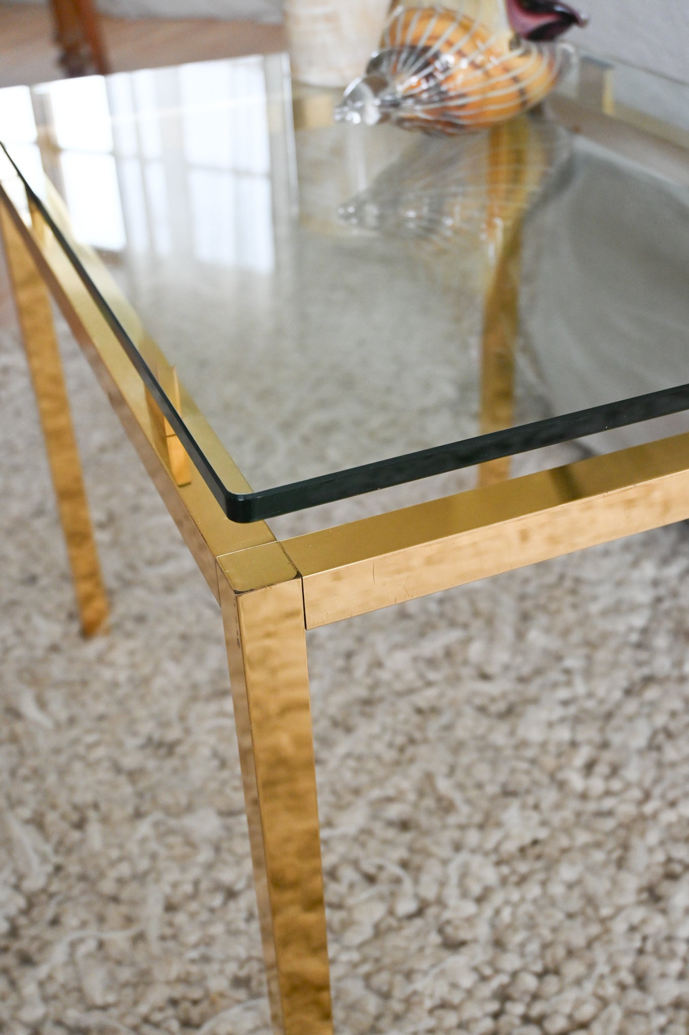 Sidobord Glas