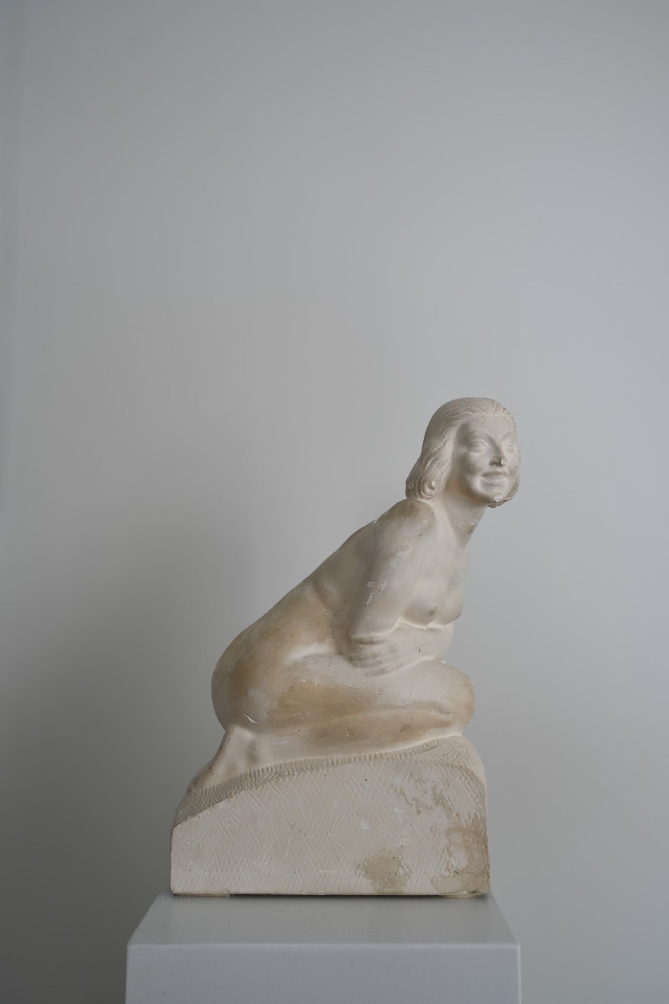 Skulptur " En solstund"