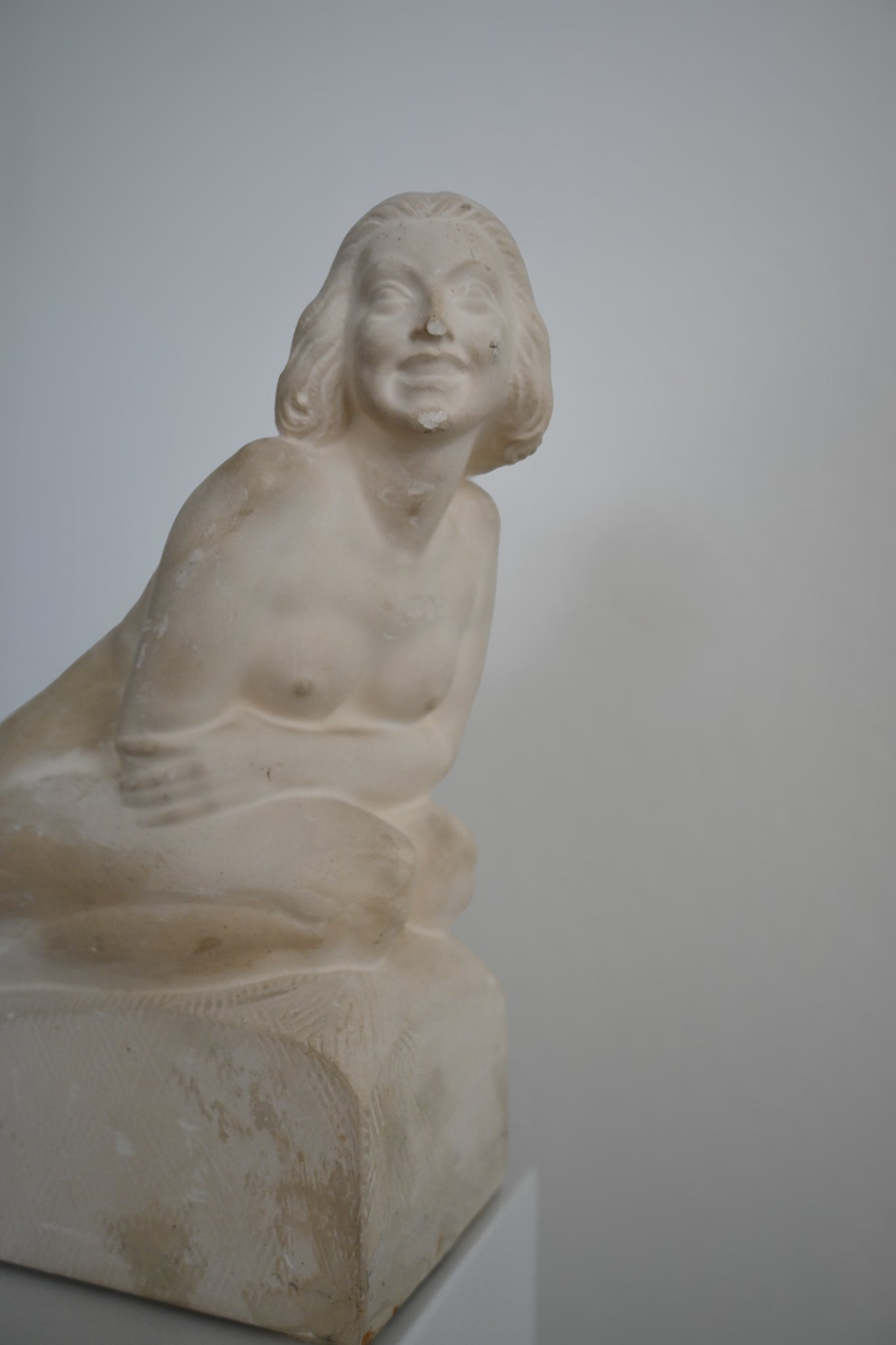 Skulptur " En solstund"