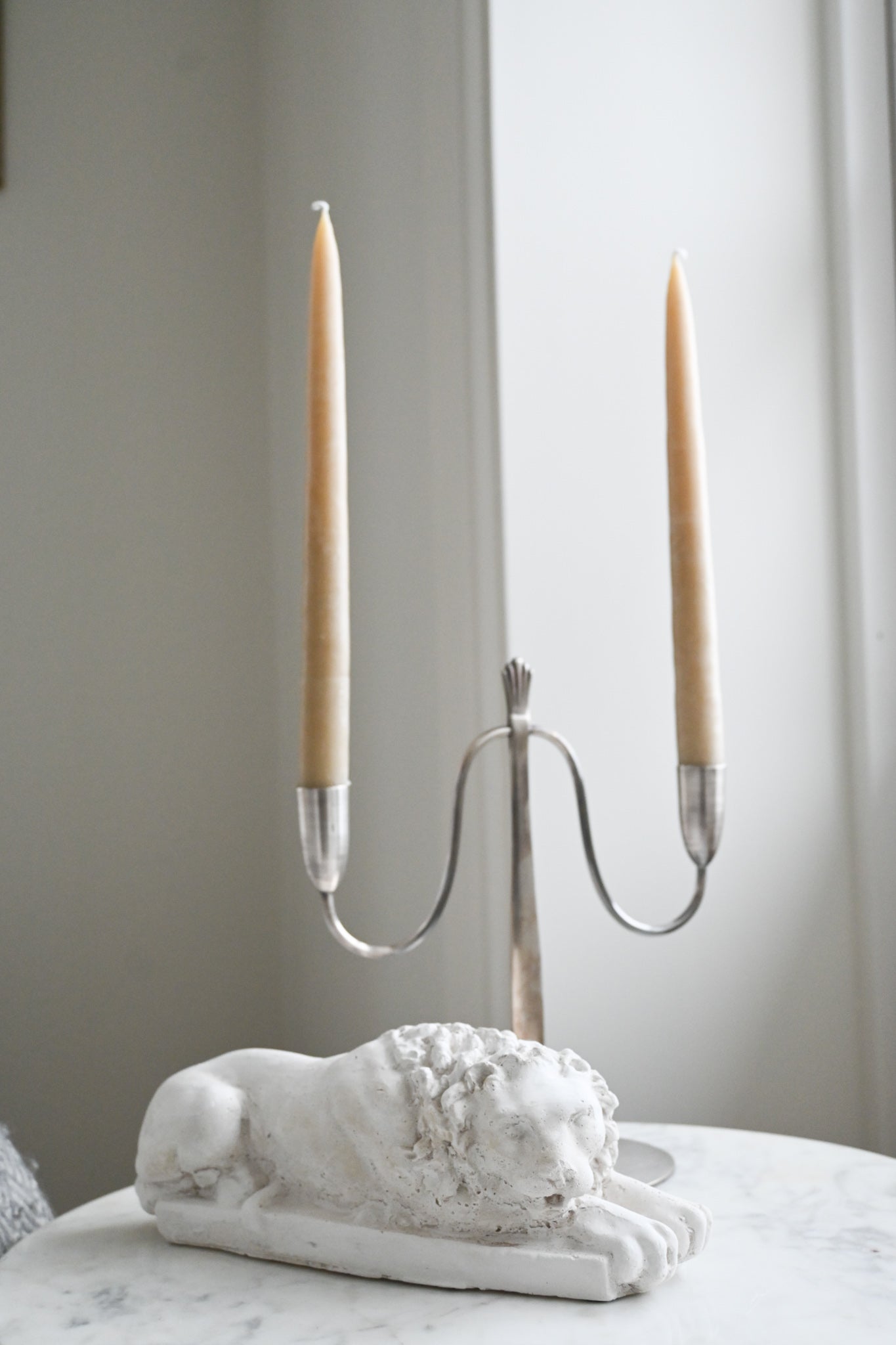 Skulptur Lejon