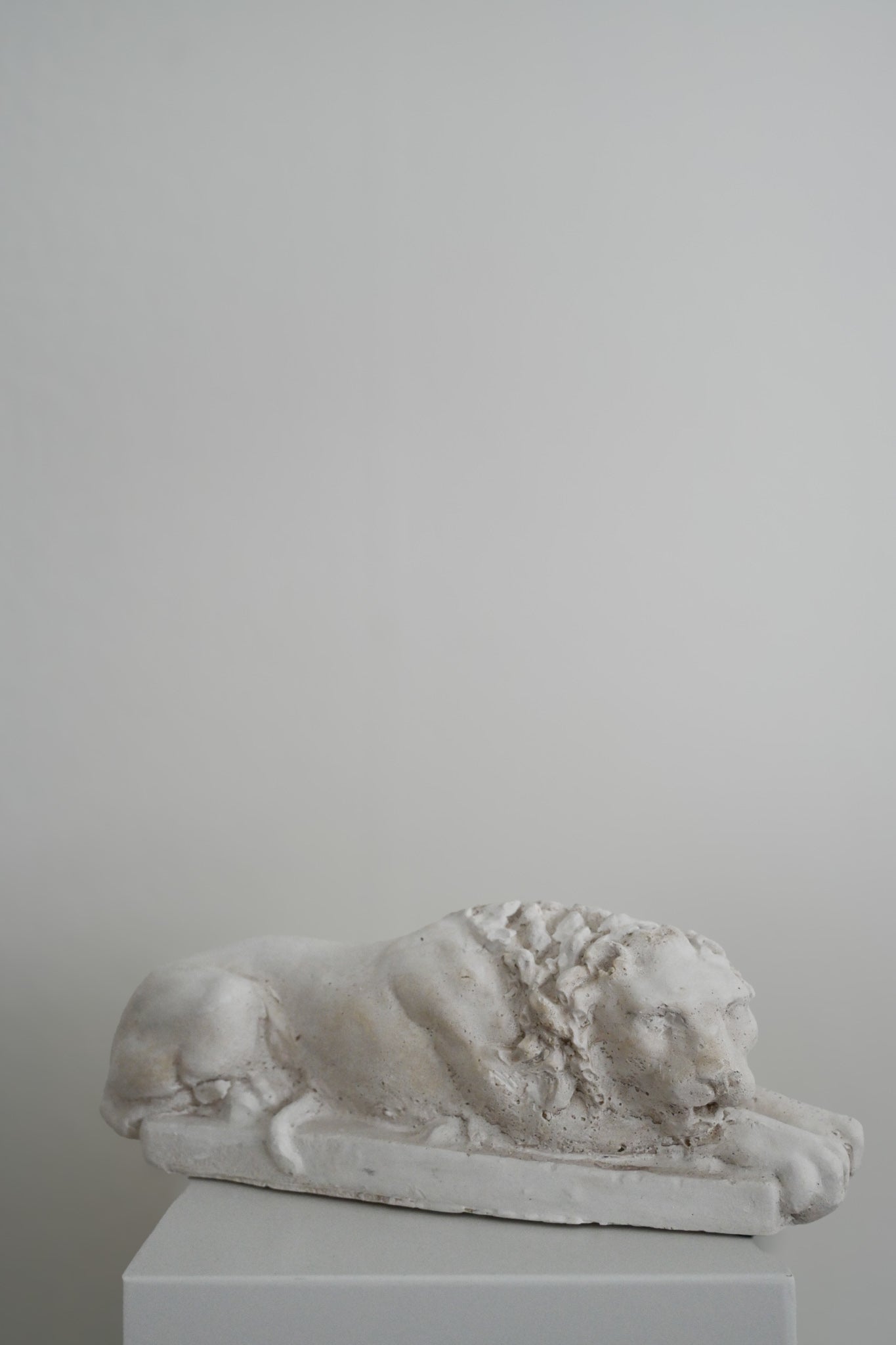 Skulptur Lejon