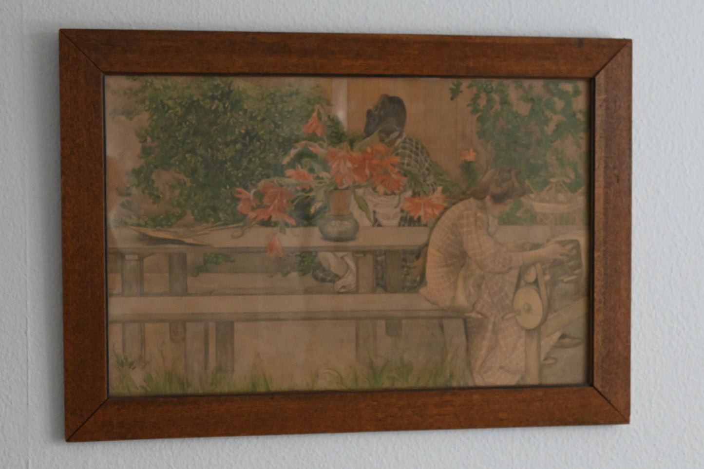 Tavla Carl Larsson-Tryck