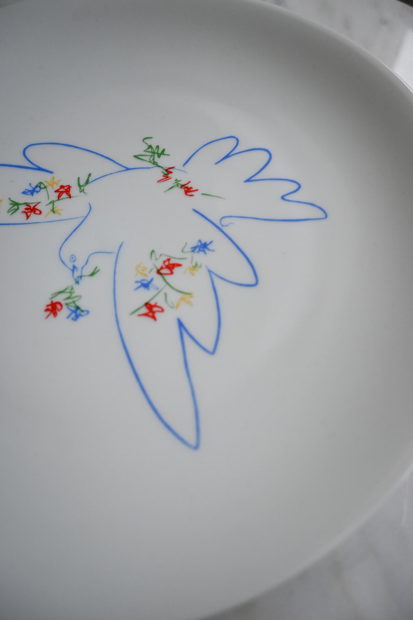 Tallrik Picasso "Dove of peace"