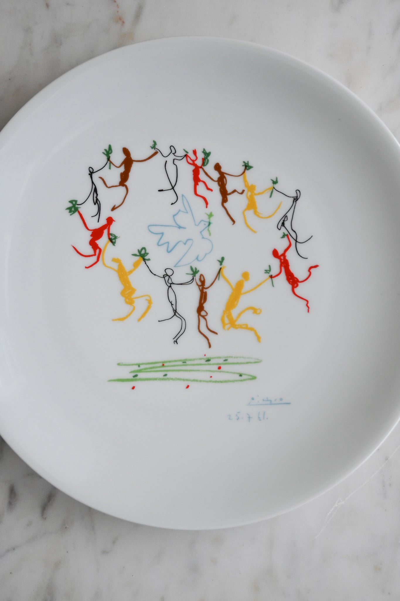 Tallrik Picasso "World of peace"