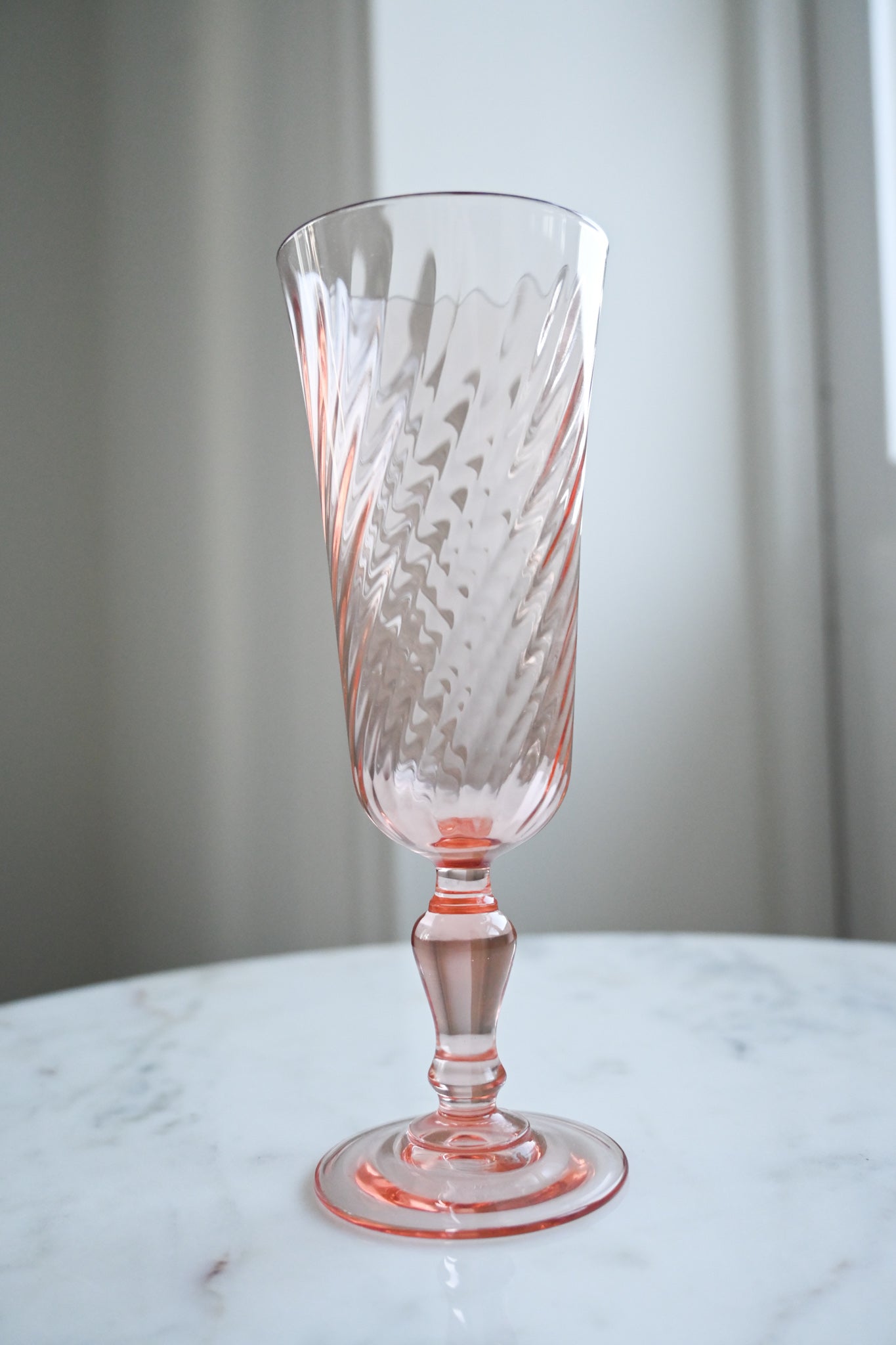 6st Champagne Flutes Rosaline D´Arques-Durant