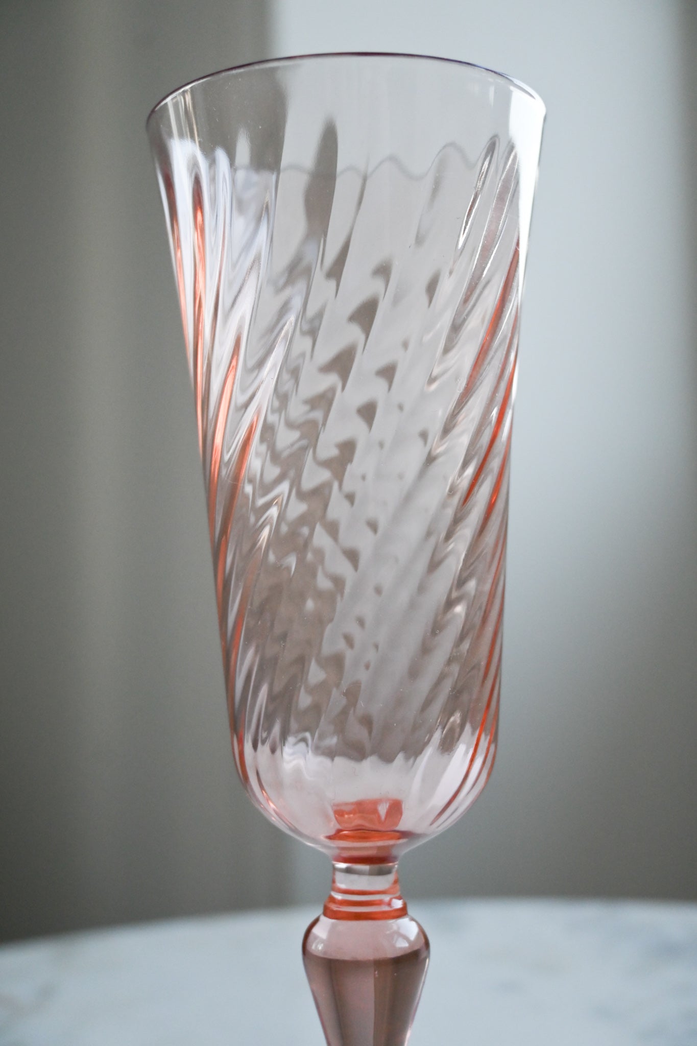 6st Champagne Flutes Rosaline D´Arques-Durant