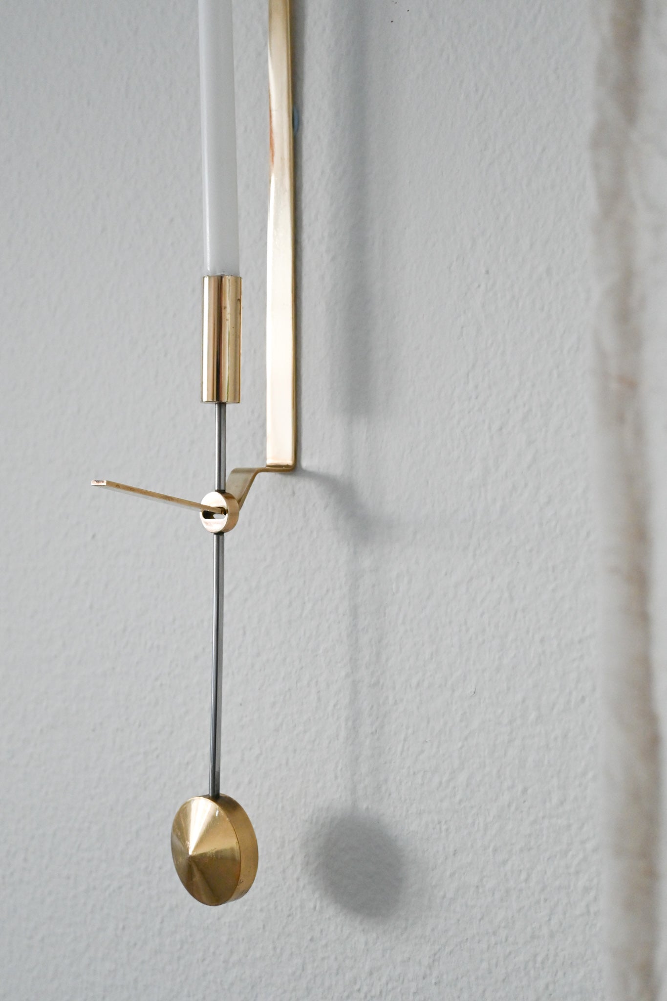 Väggljusstake Mässing