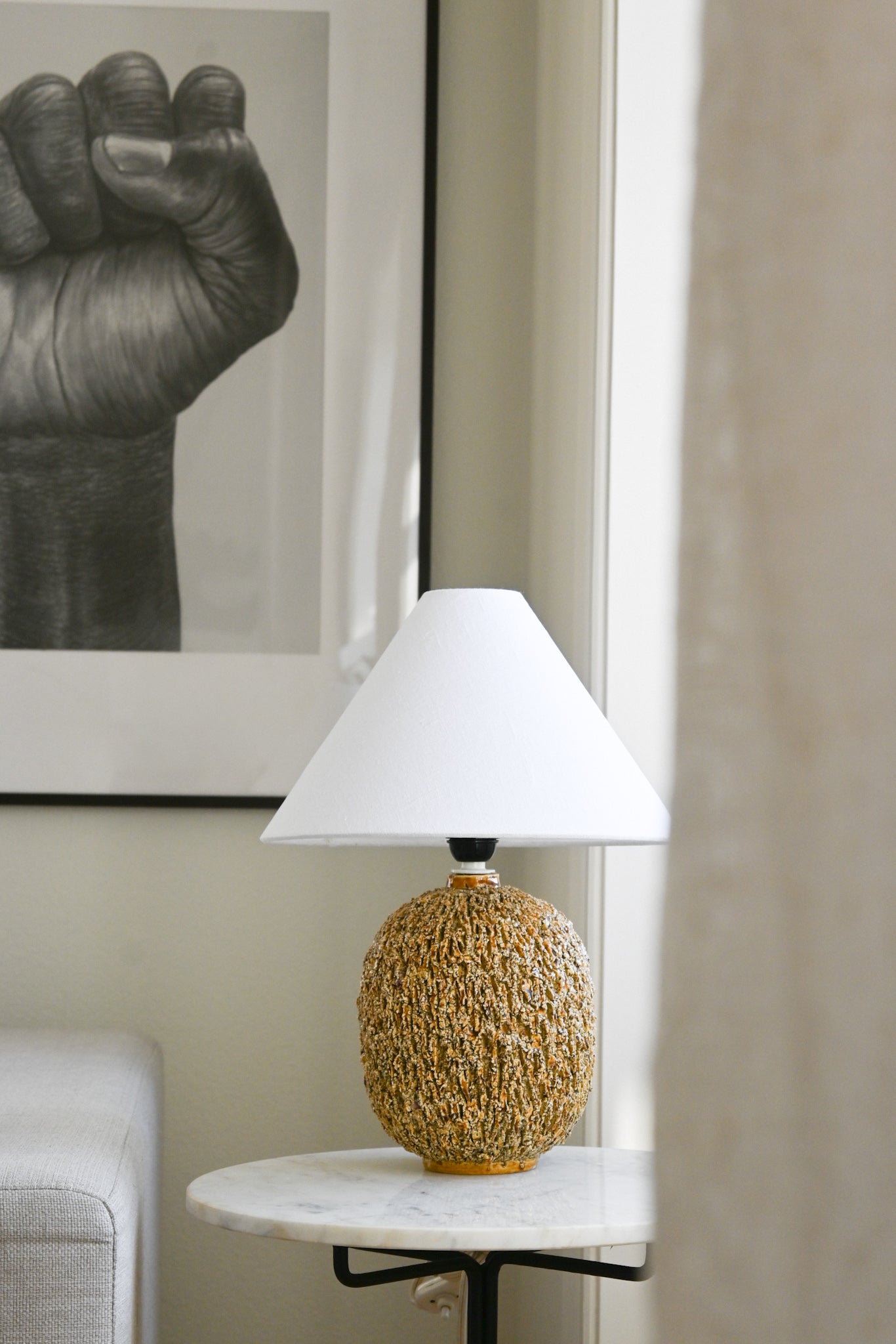 Bordslampa Chamotte Gunnar Nylund