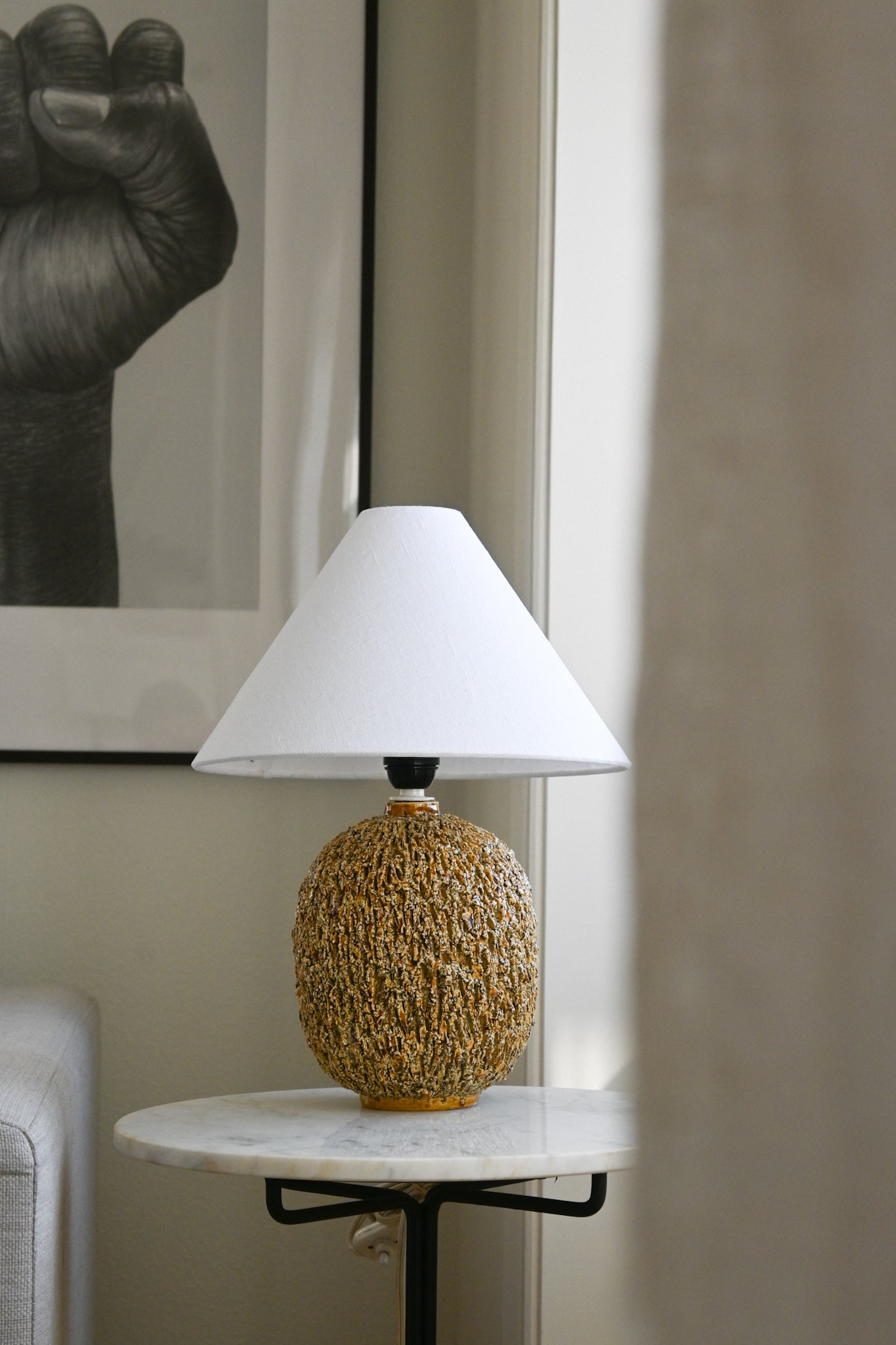 Bordslampa Chamotte Gunnar Nylund