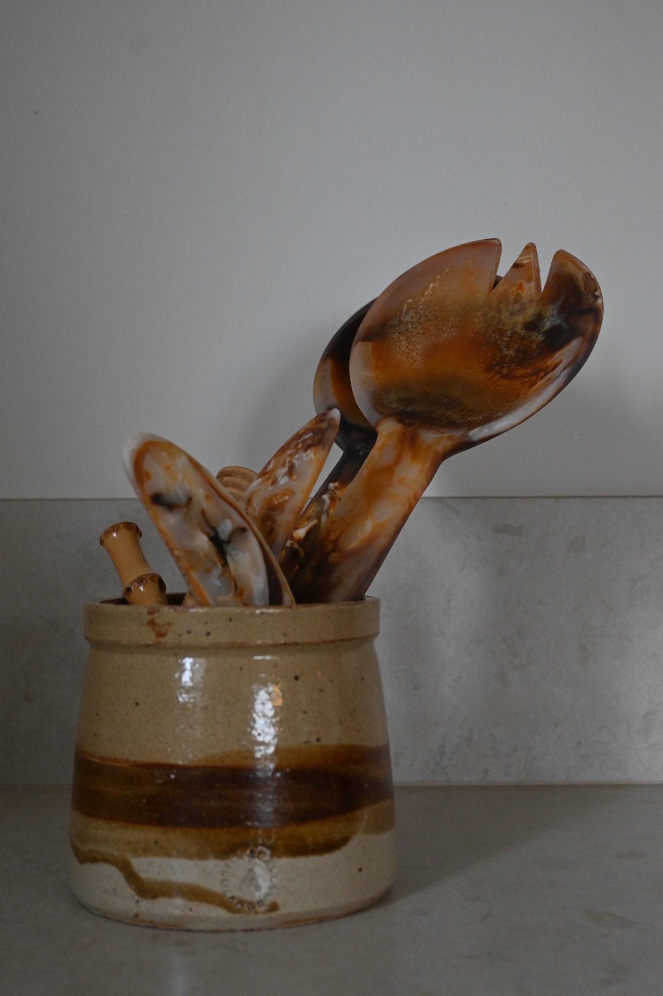 Salladsbestick Resin