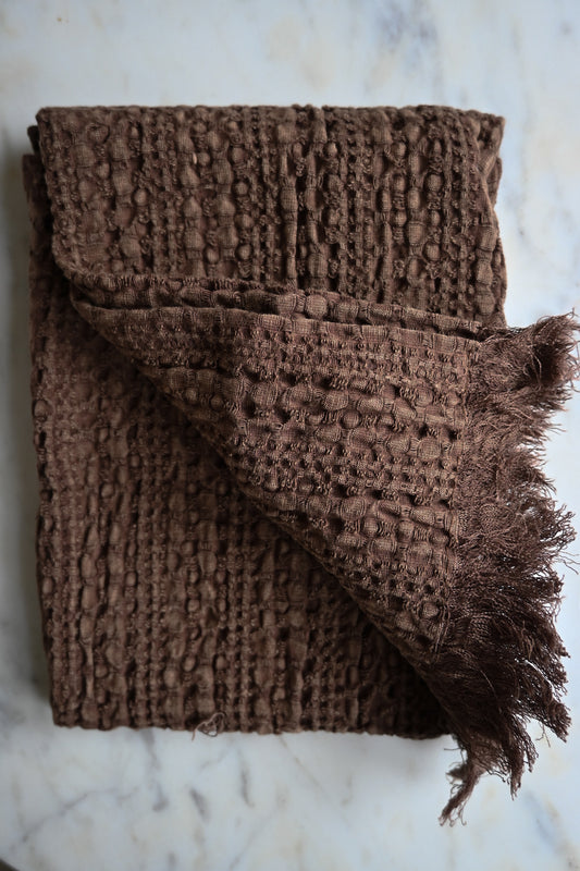 Kökshandduk Brown