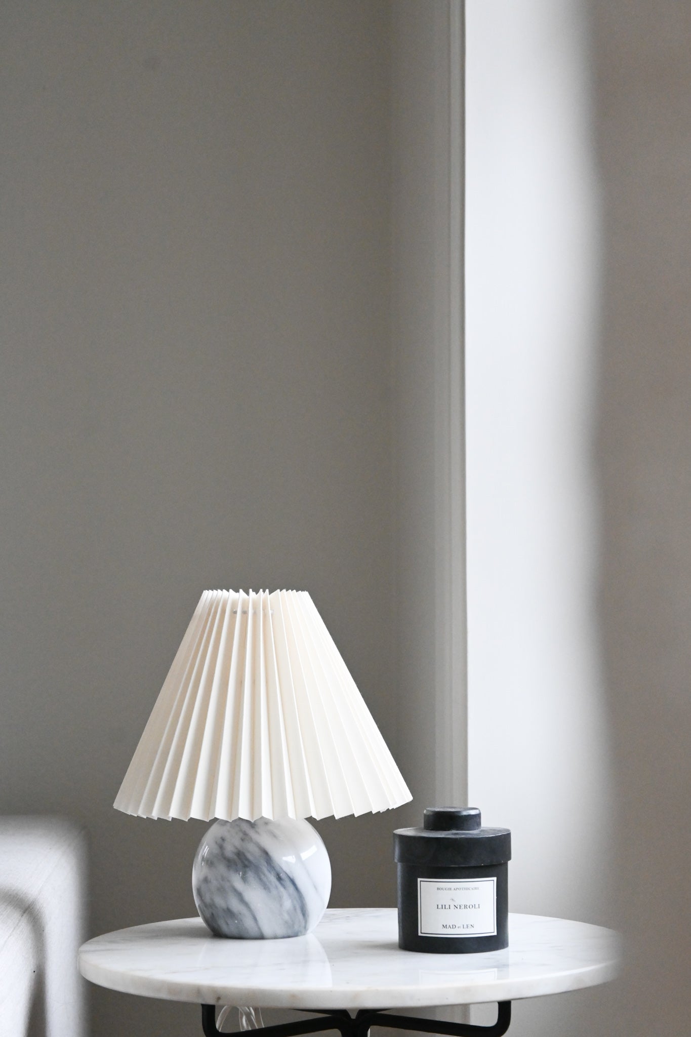 Bordslampa Marmorfot