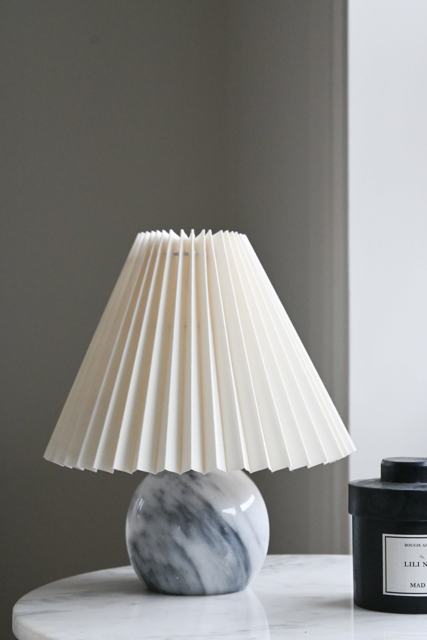 Bordslampa Marmorfot
