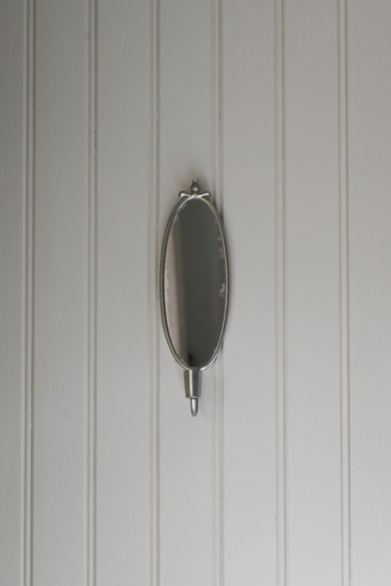 Väggljusstake Tenn/Spegel