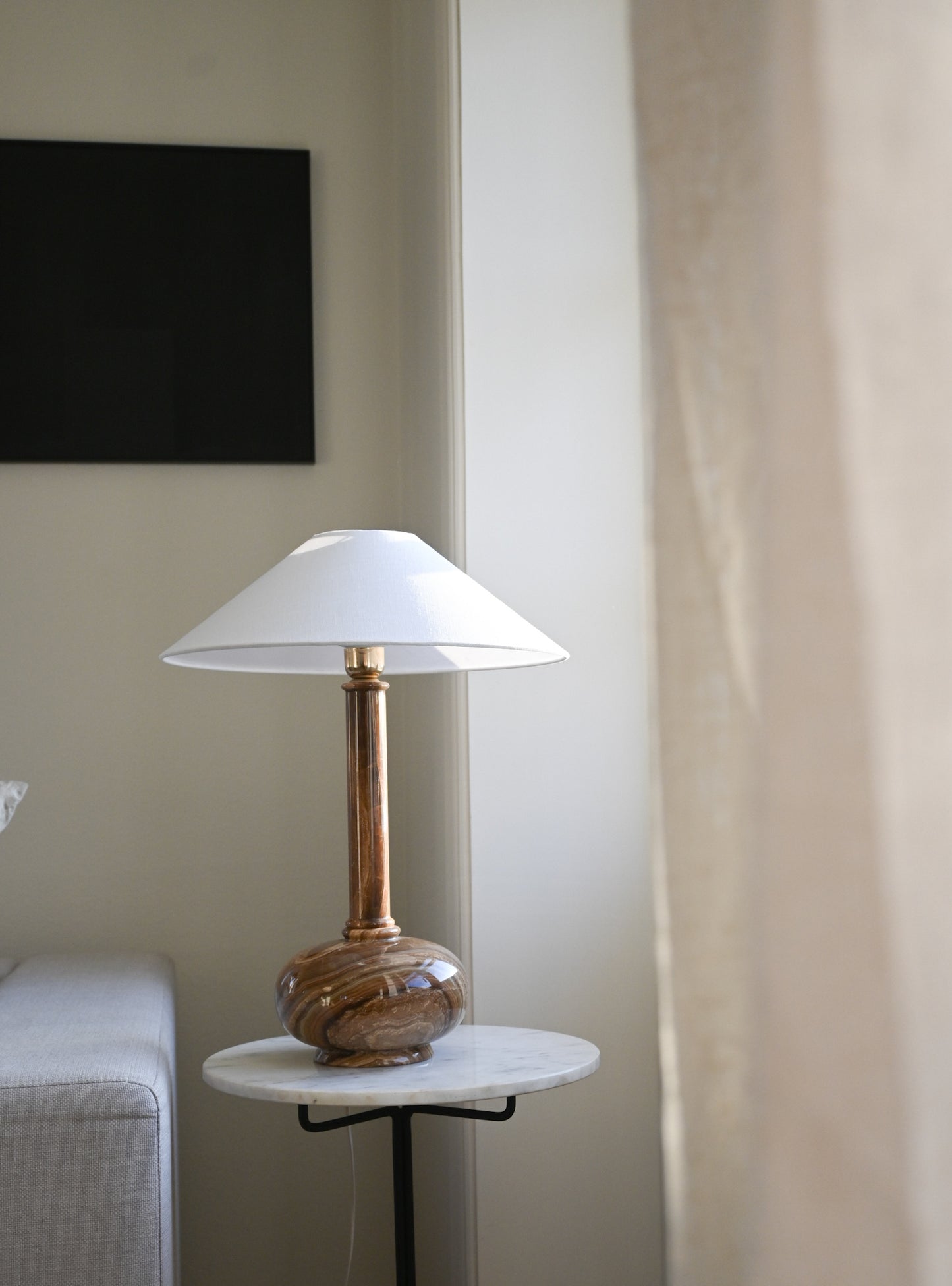 Bordslampa Marmor