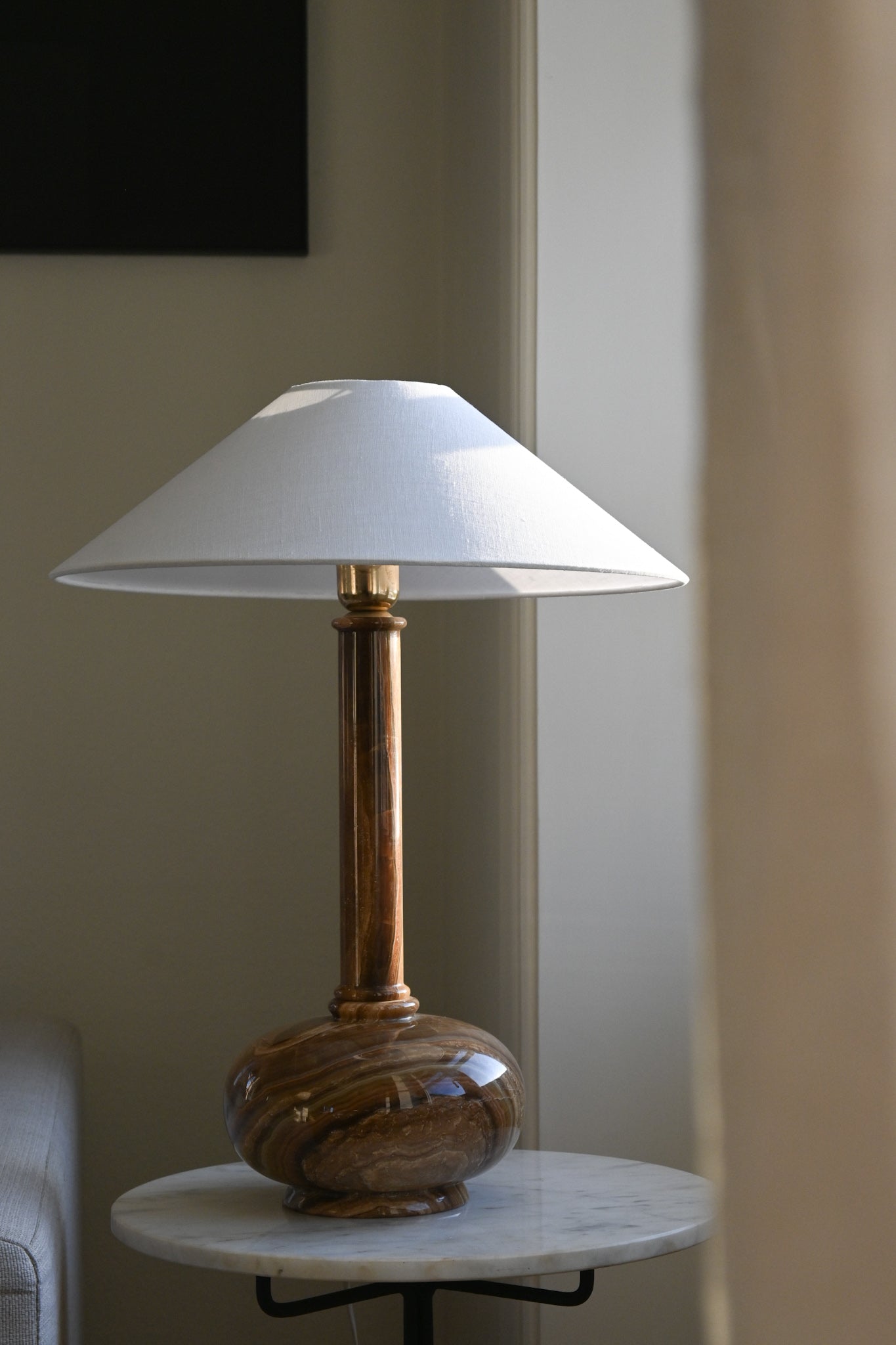 Bordslampa Marmor