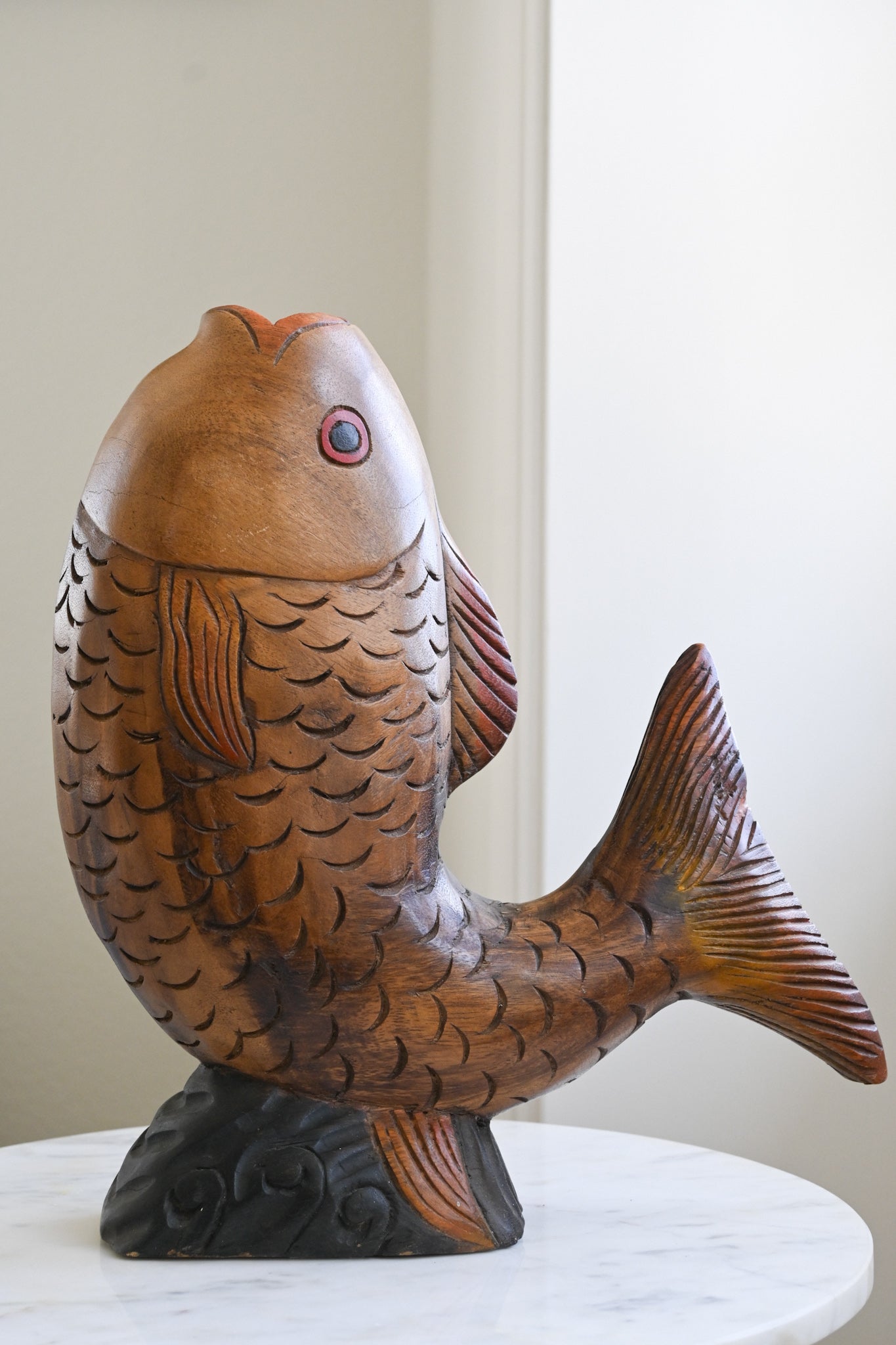 Skulptur Trä