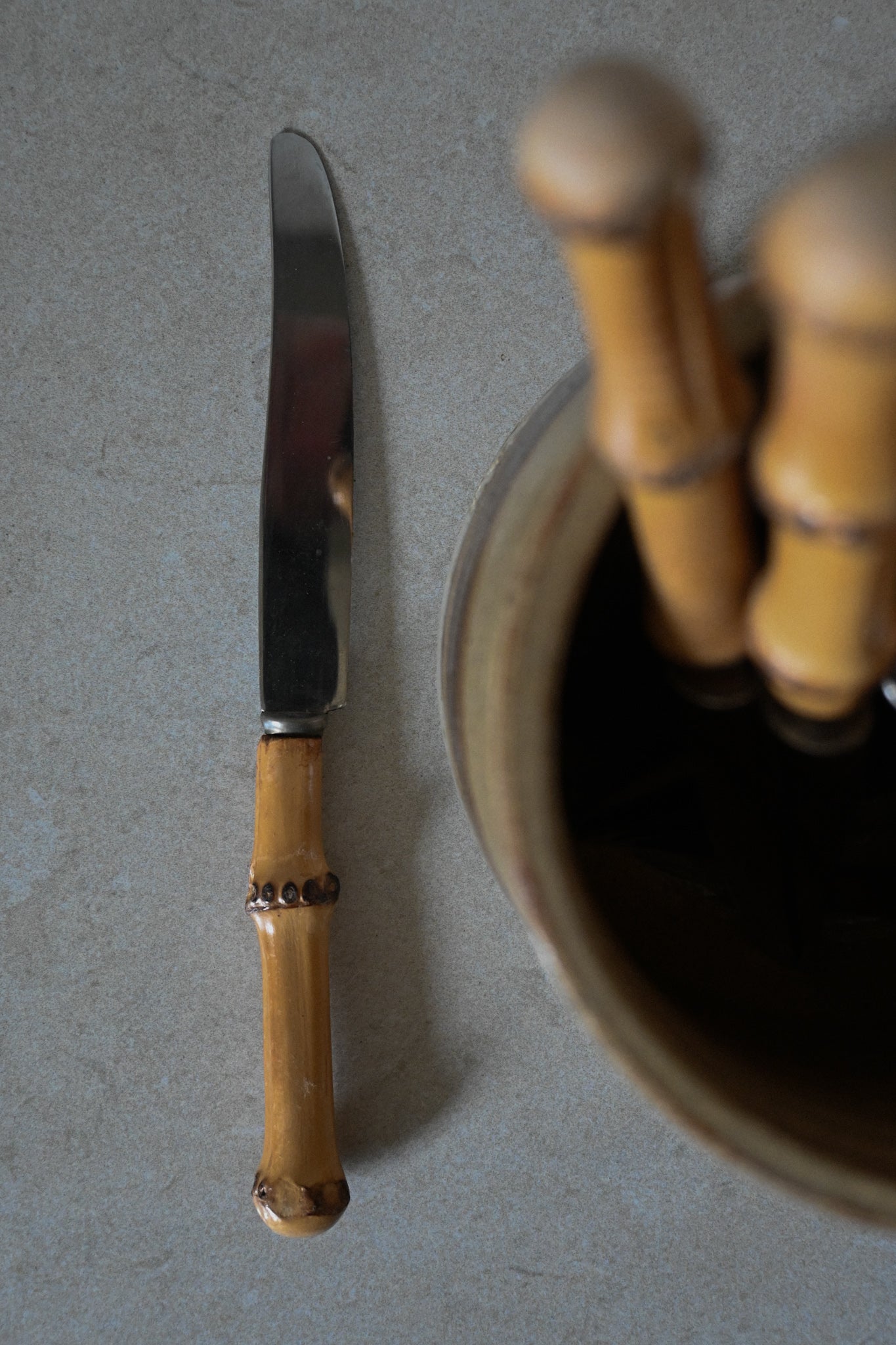 Kniv Bambu